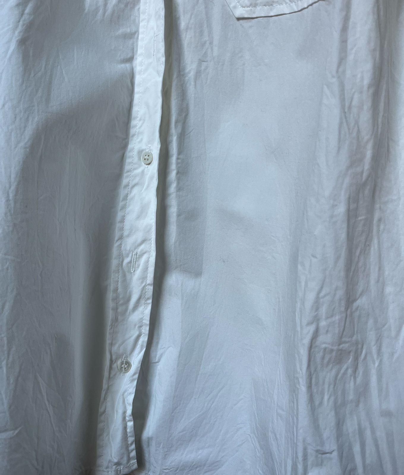 neakasa magic 1 vacuum steamer review: cotton shirt after