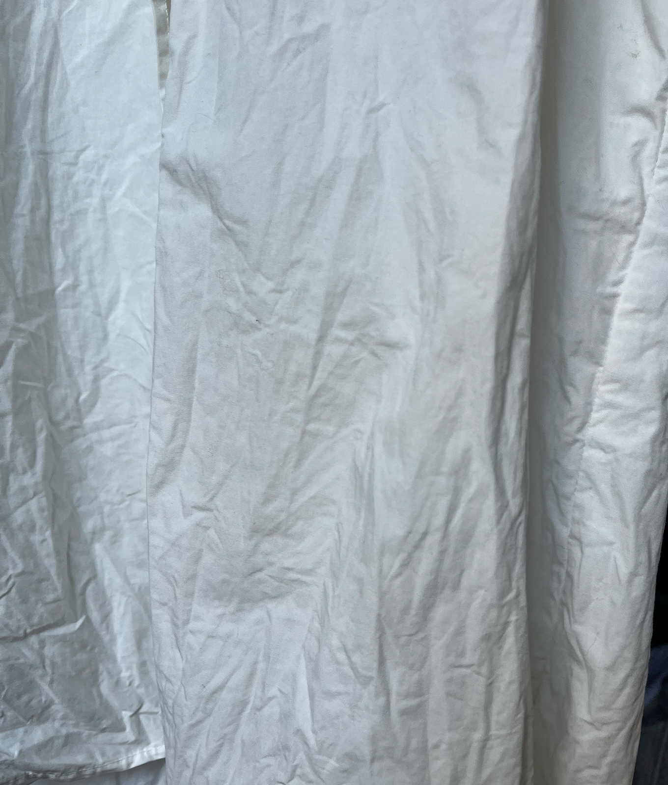 neakasa magic 1 vacuum steamer review: cotton shirt before