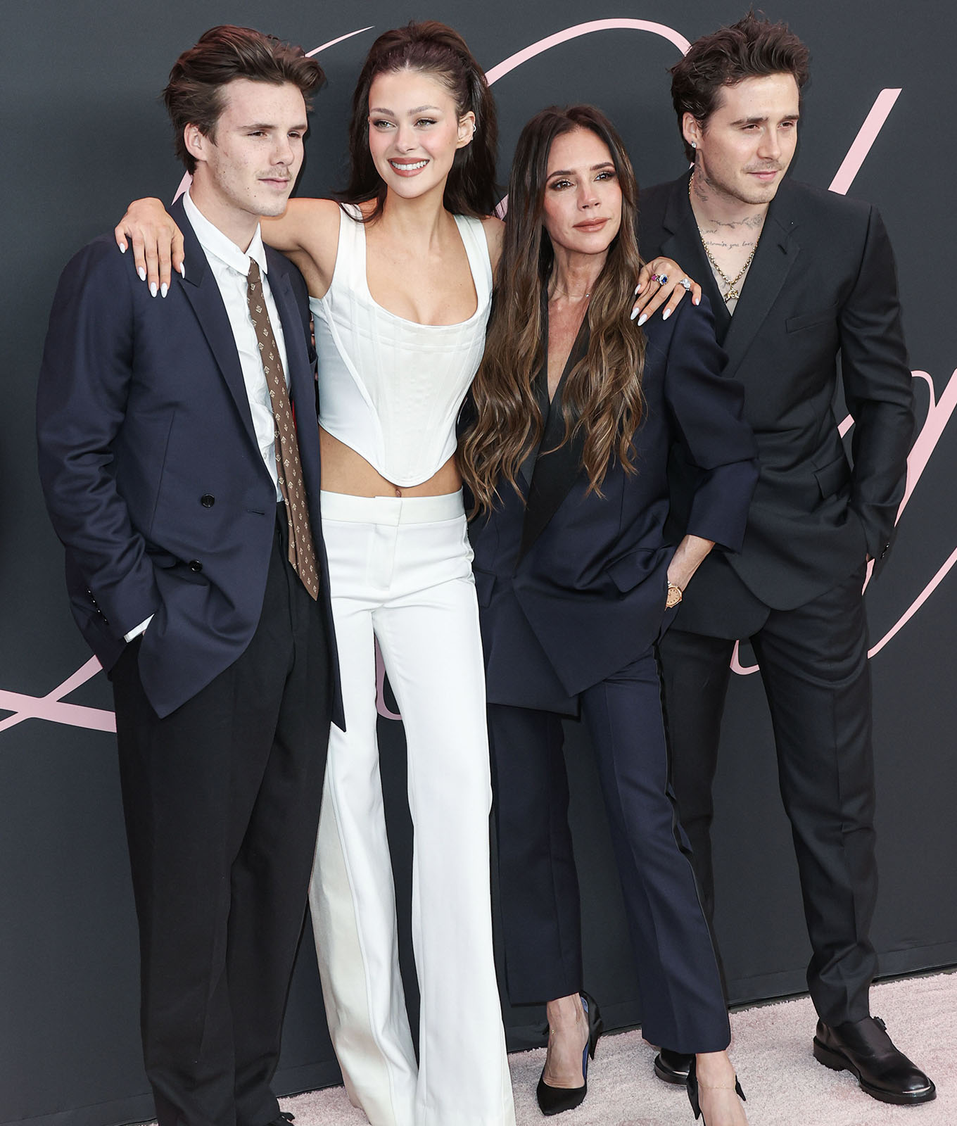 nicola brooklyn victoria beckham