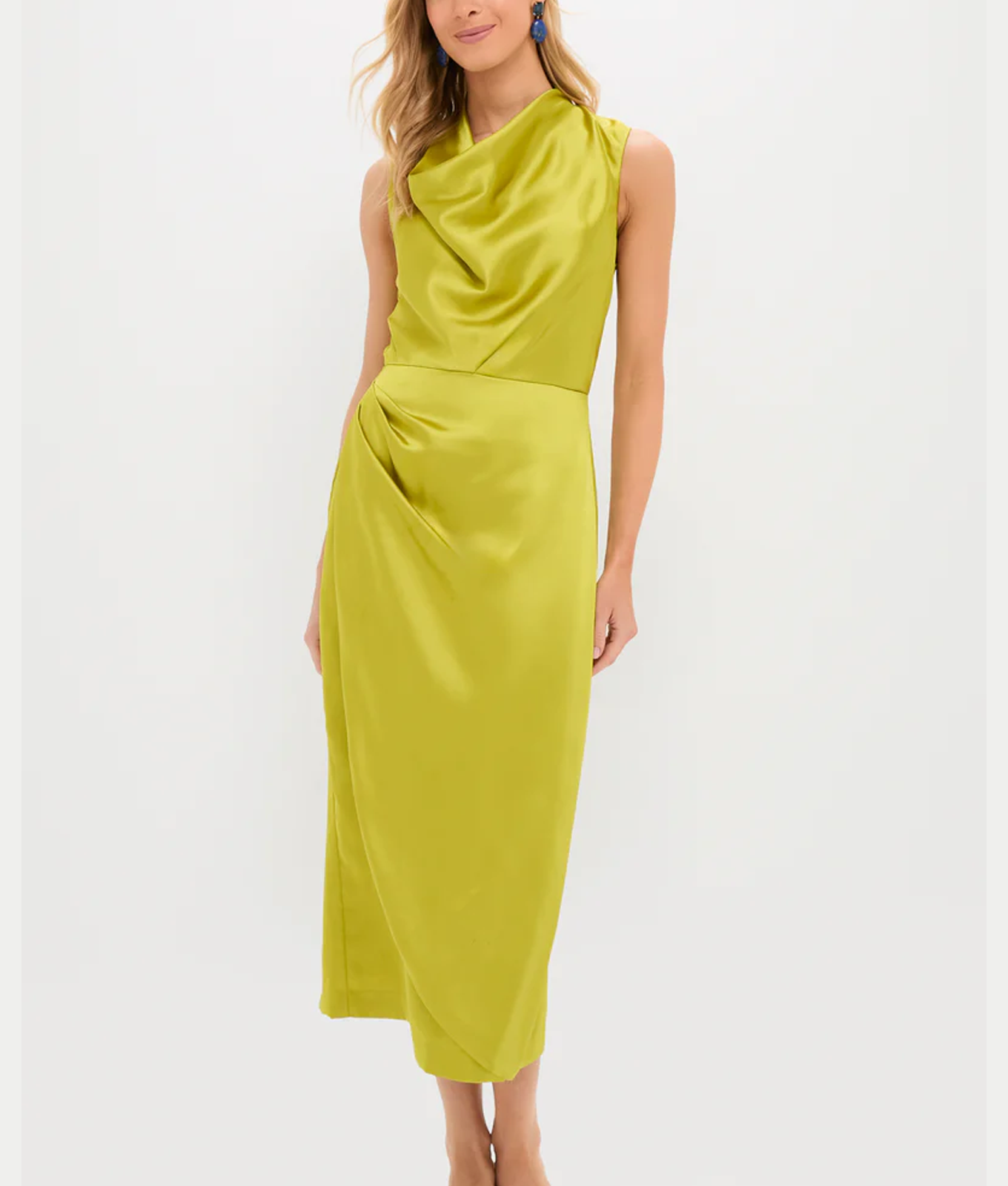 peoplewemeetonvacation charteuse dress