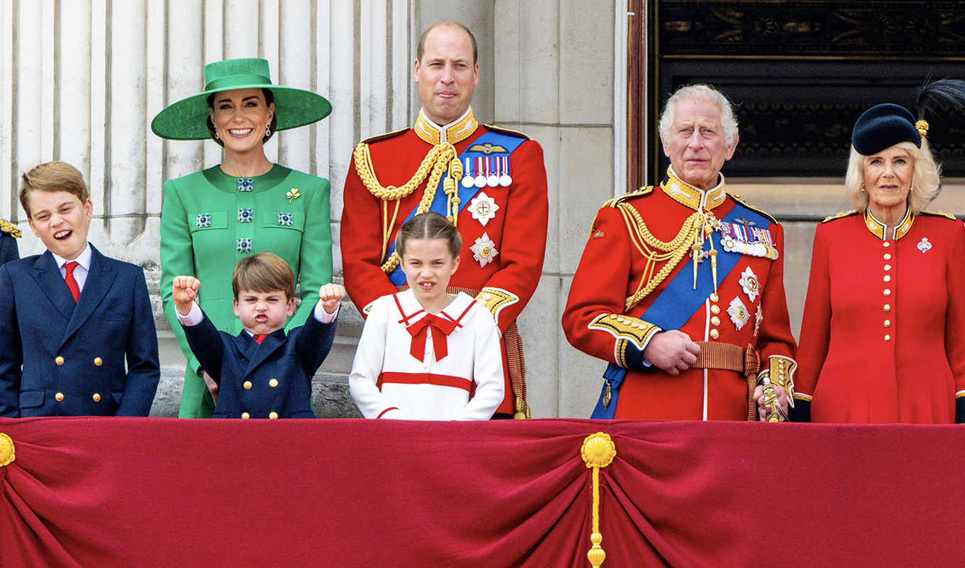 prince louis balcony