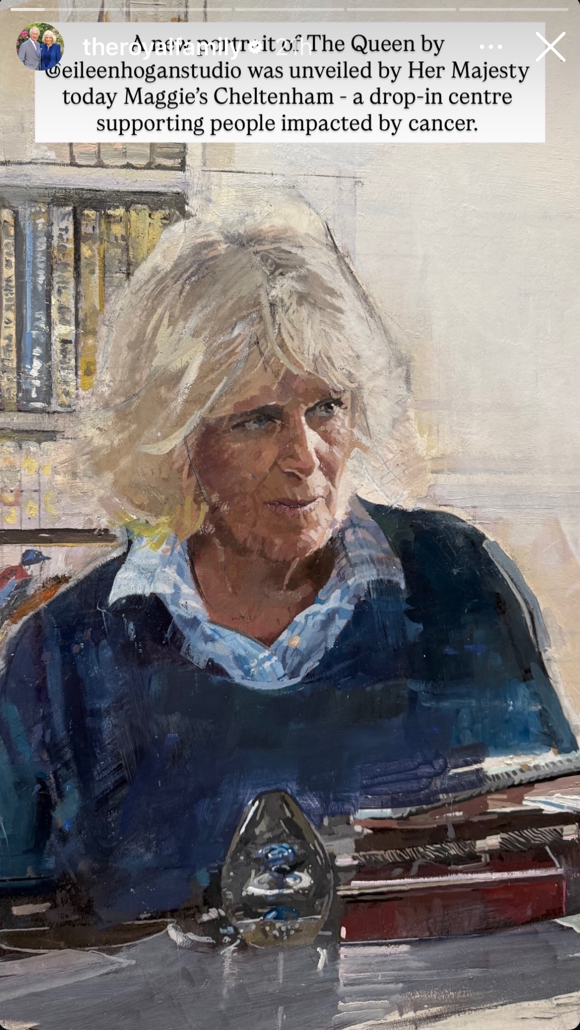 queen camilla gloucestershire domestic abuse support portrait