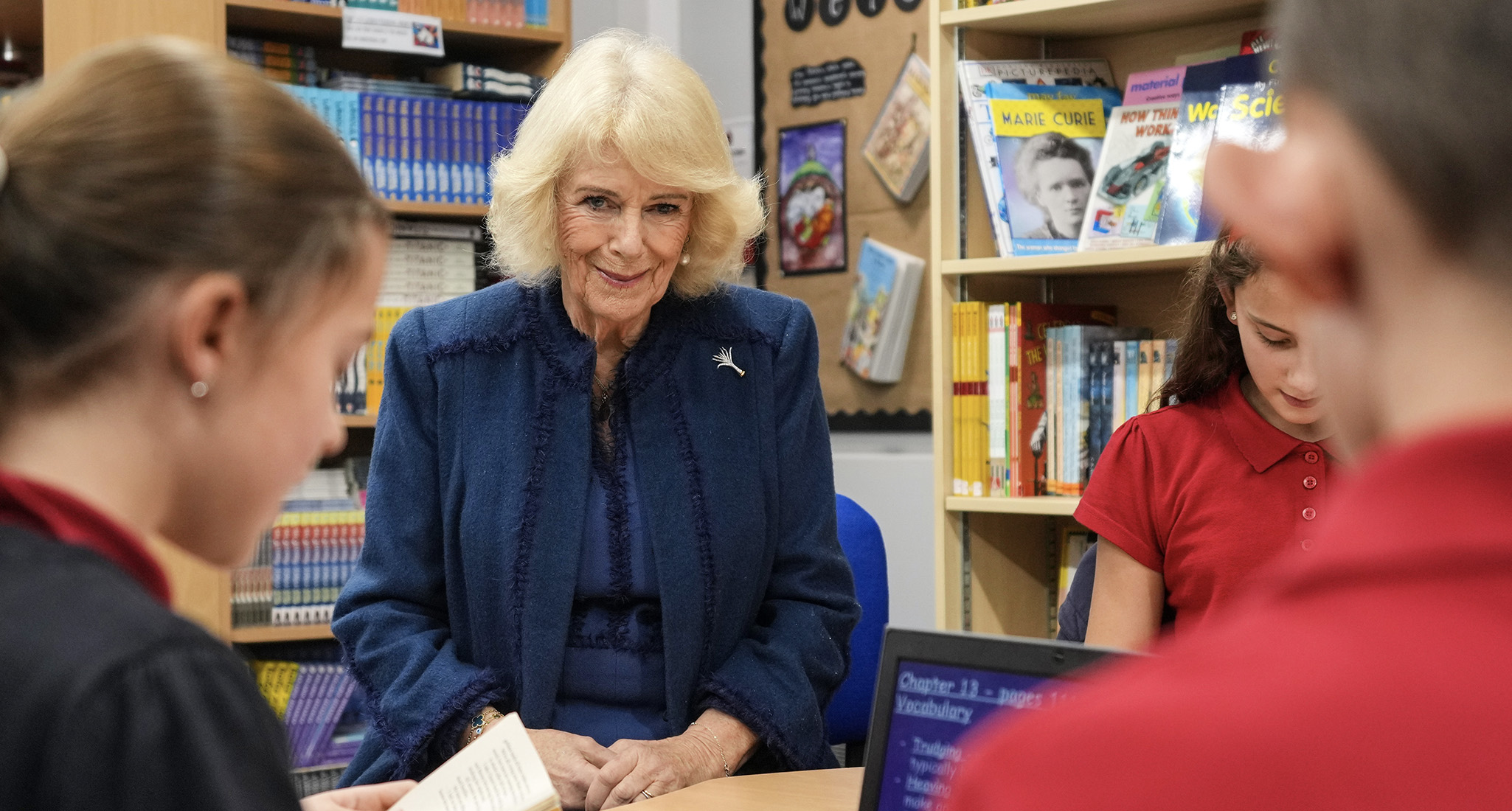 queen camilla reading room universal