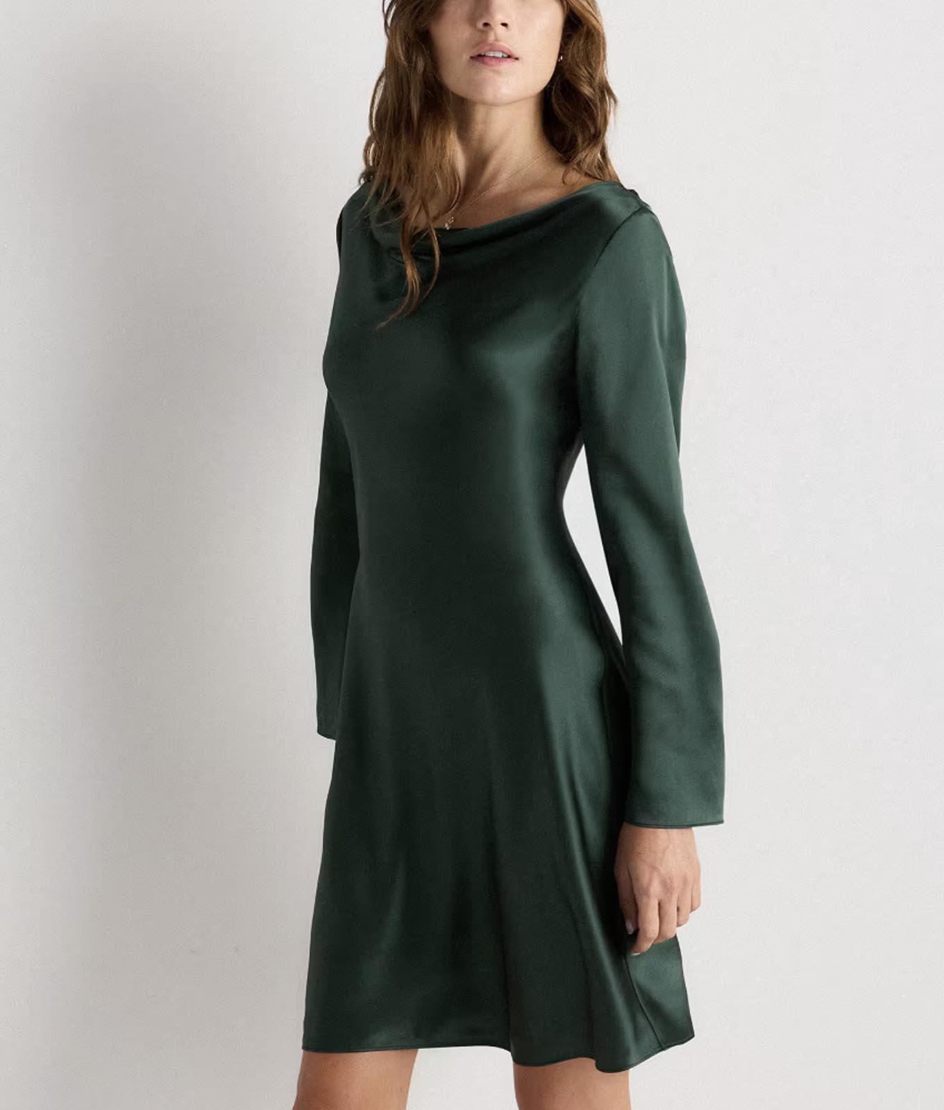 quince green dress