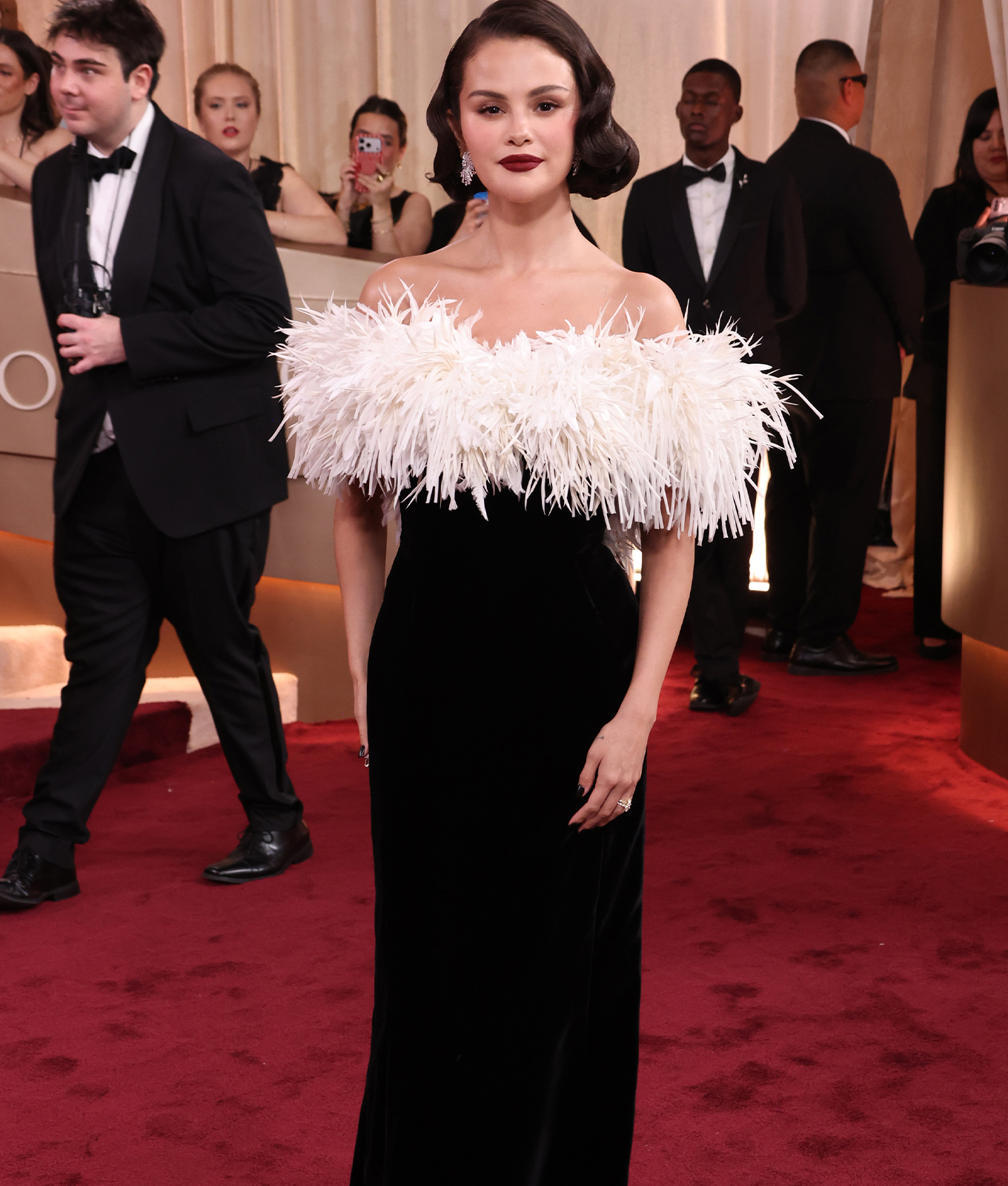 selena gomez chanel dress golden globes 2026