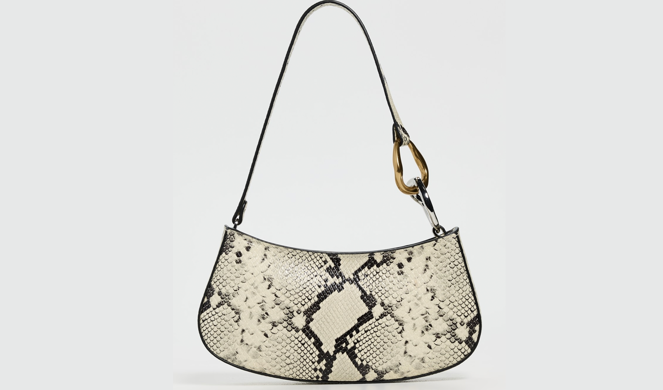 staud snakeskin bag
