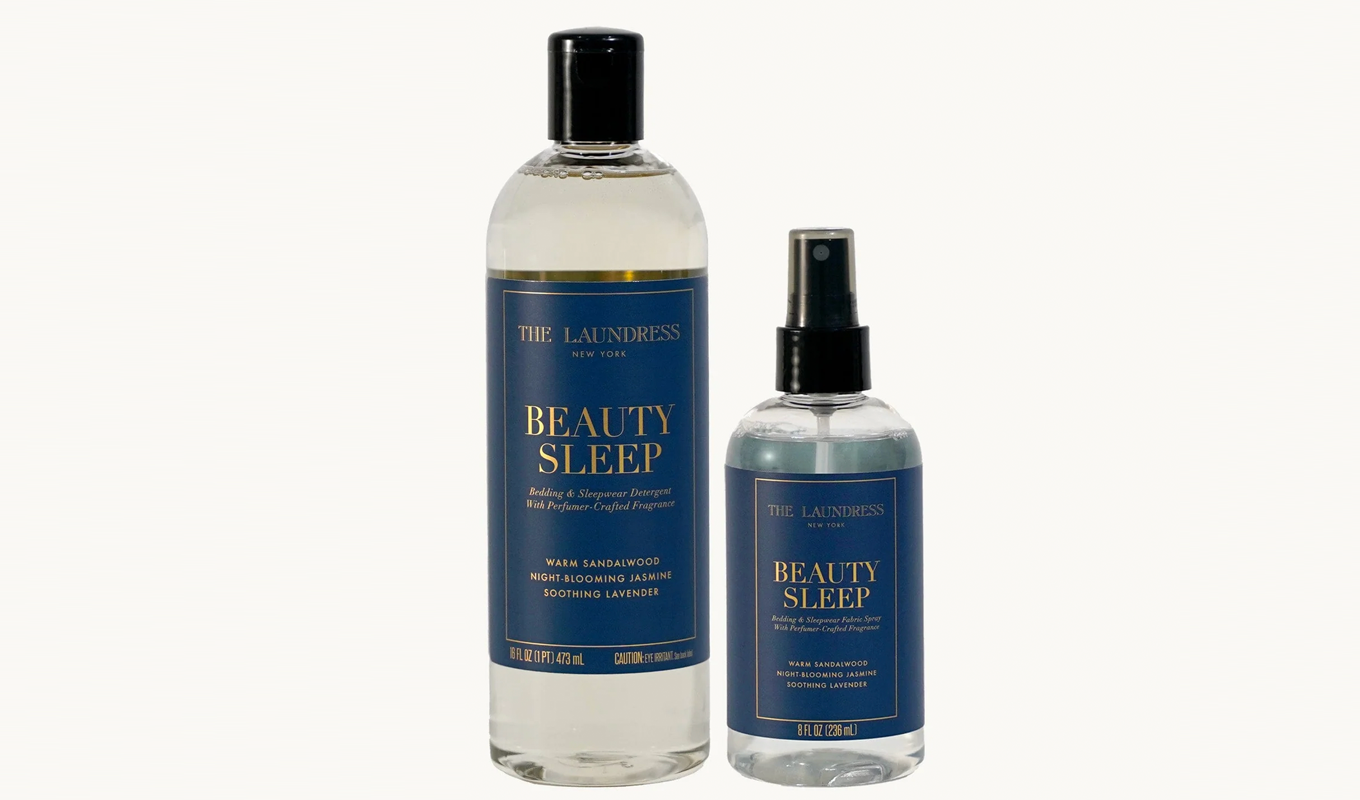 The Laundress Beauty Sleep Laundry detergent and fabric spray