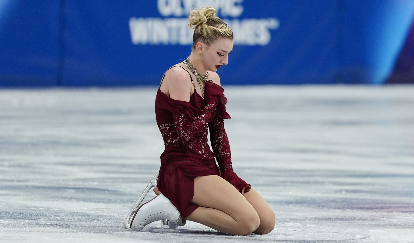 amber glenn madonna olympics video