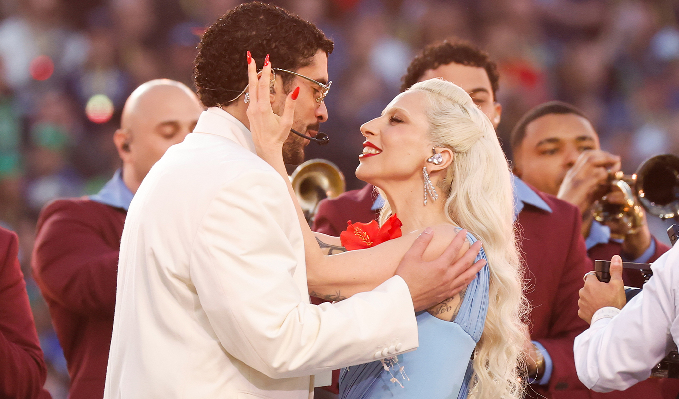bad bunny super bowl halftime show: lady gaga
