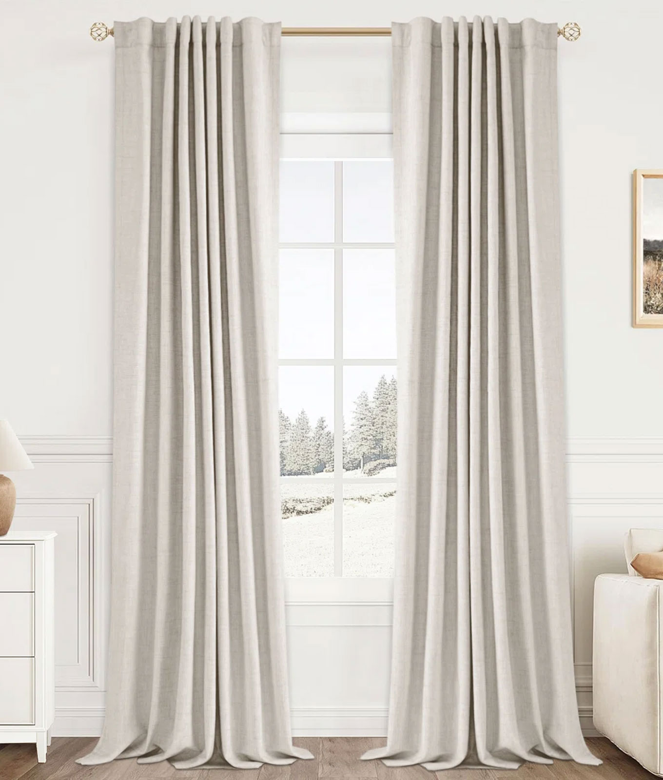 blackout curtains