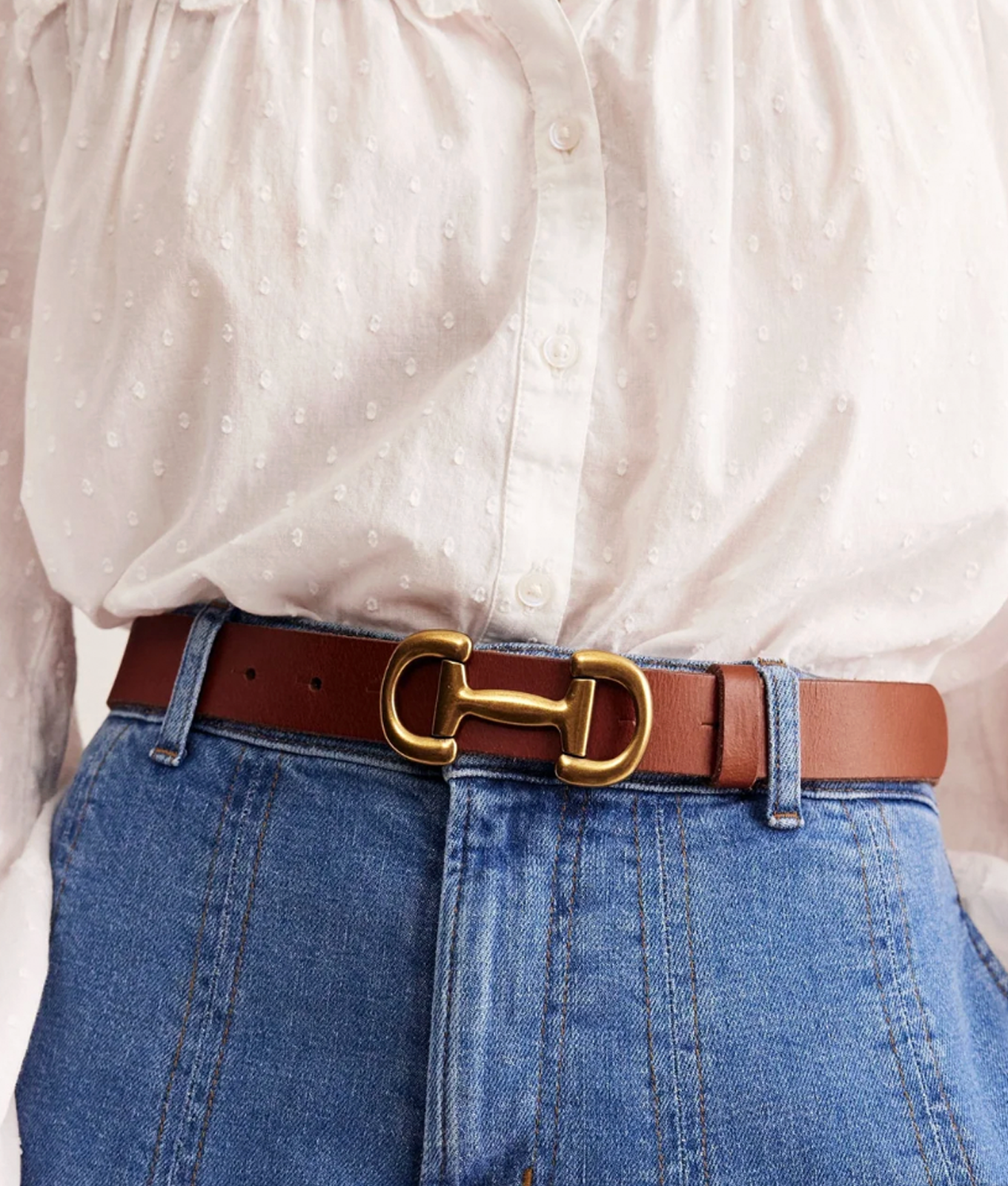 eqestrian fashion boden leather belt