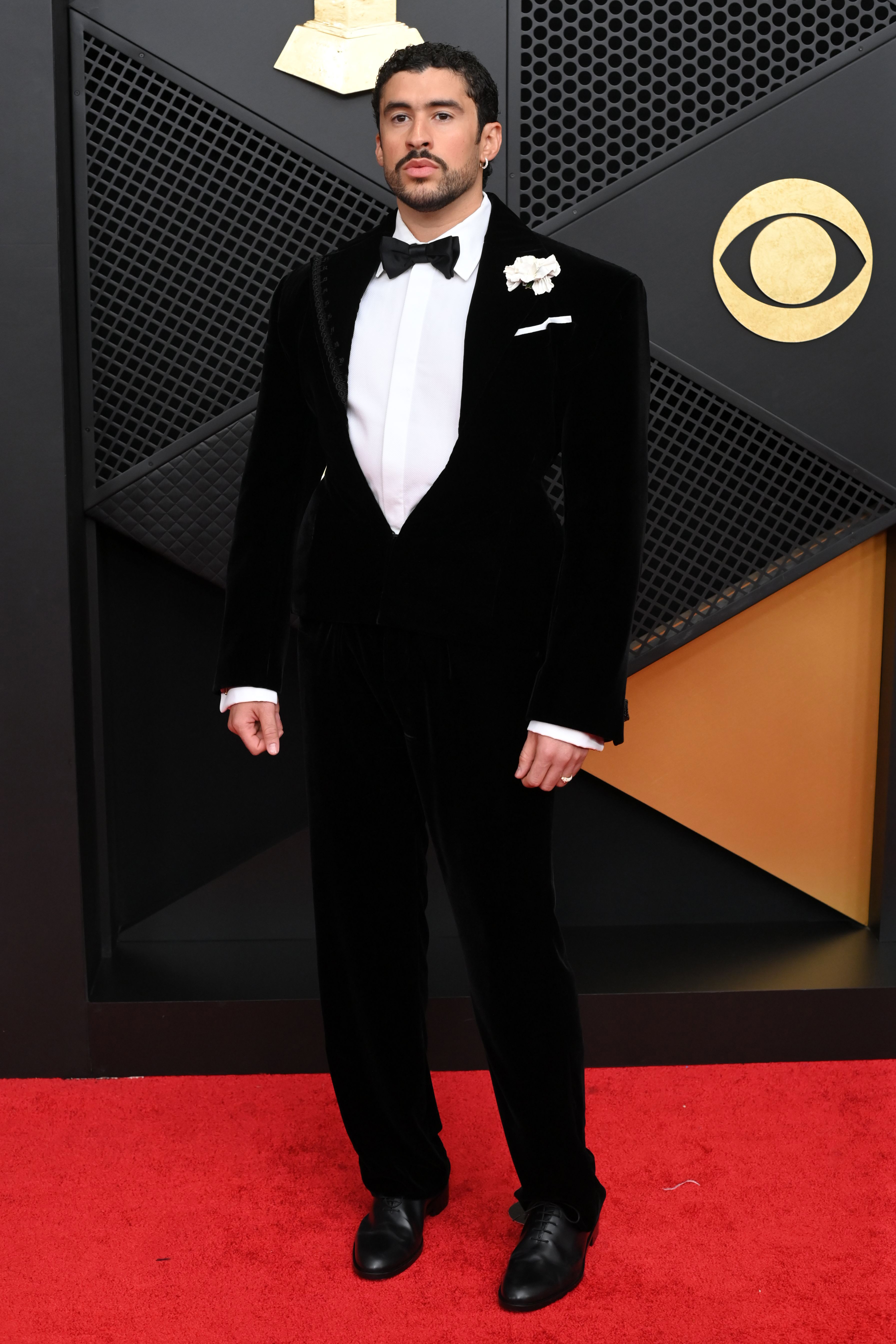 grammys red carpet bad bunny