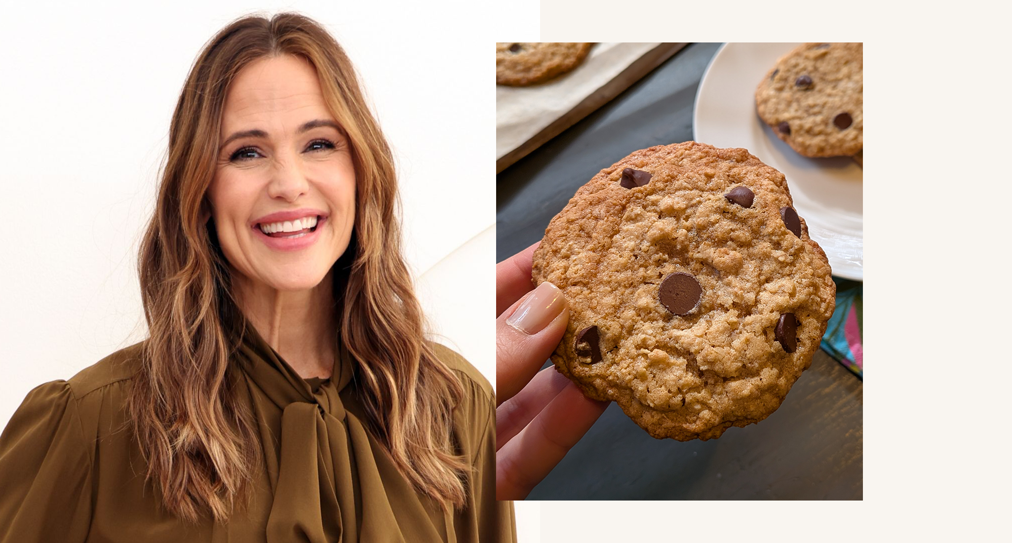 jennifer garner and her breakfast cookies that i tested
