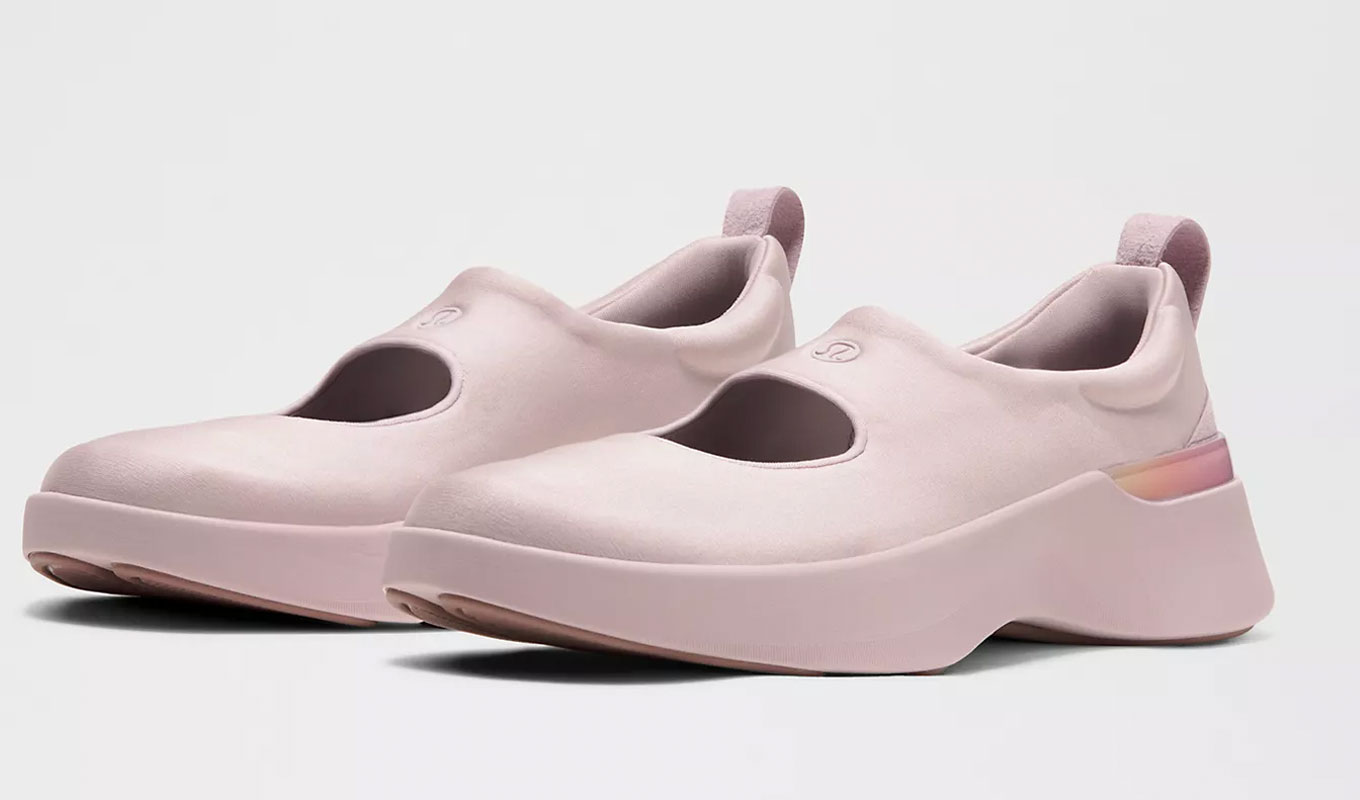 Mary Jane Sneaker Trend 2026: lululemon pink Mary Jane sneakers