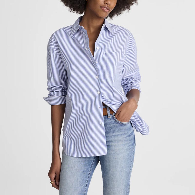 madewell easy shirt