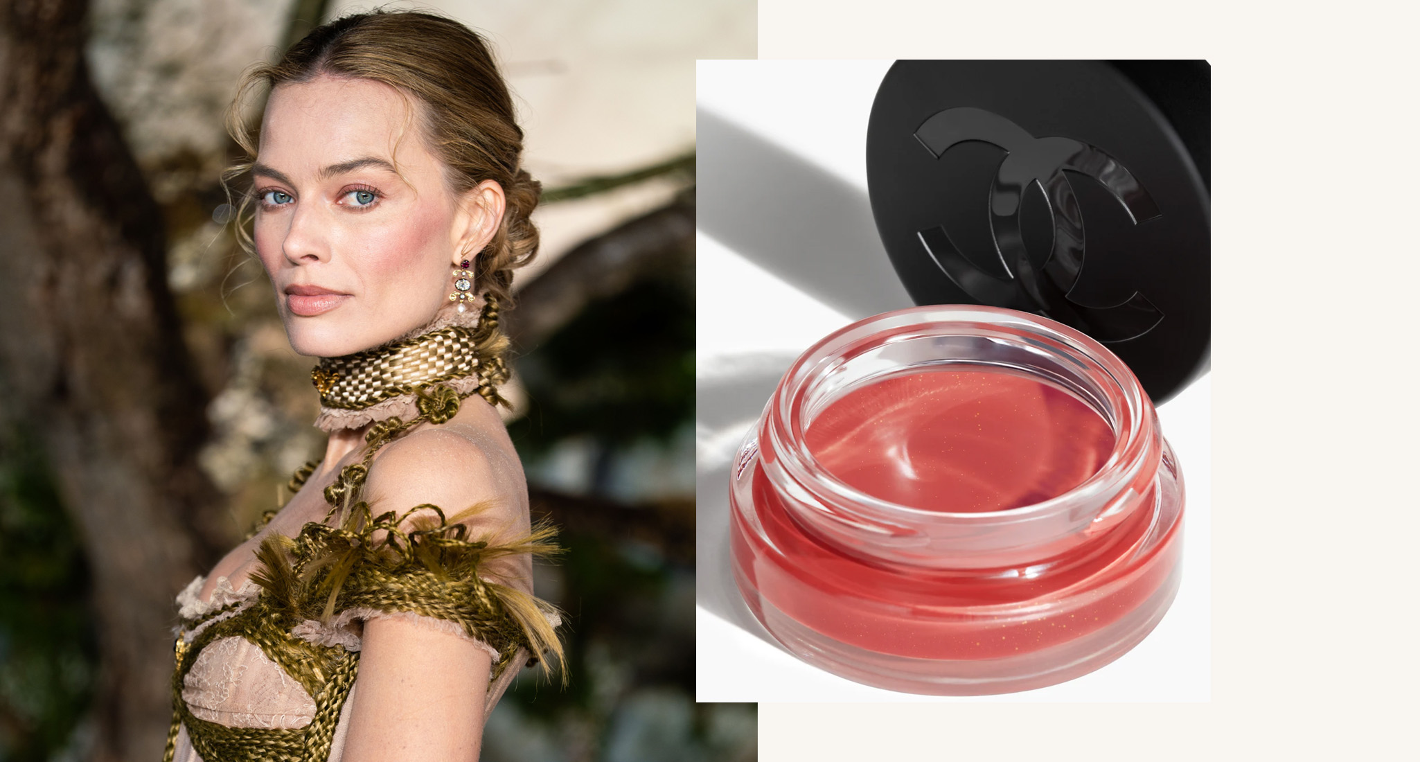 Margot Robbie Wuthering Heights Blush: Chanel blush balm