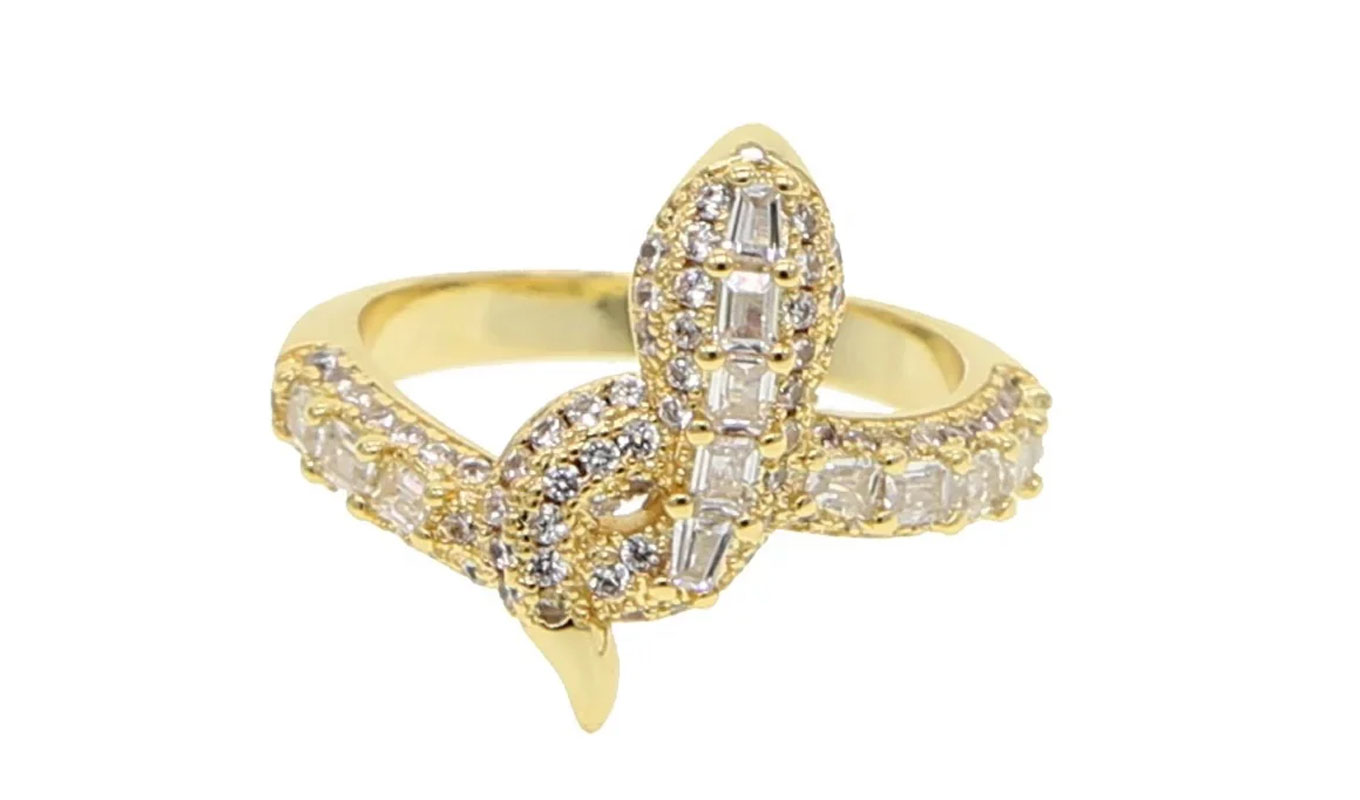 Taylor Swift's Favorite Jewelry: Mazin Jewels Pave Snake Ring