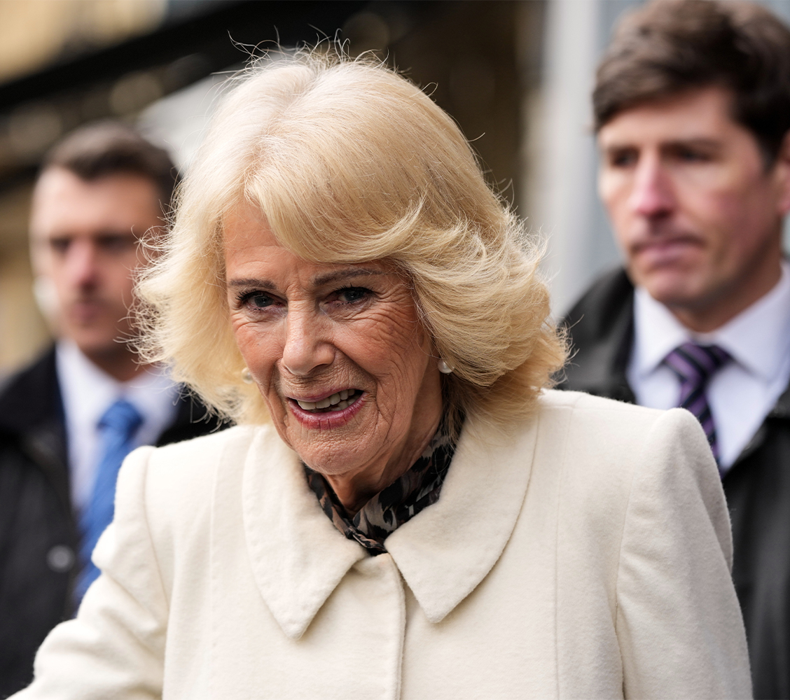 queen camilla mysterious brooch