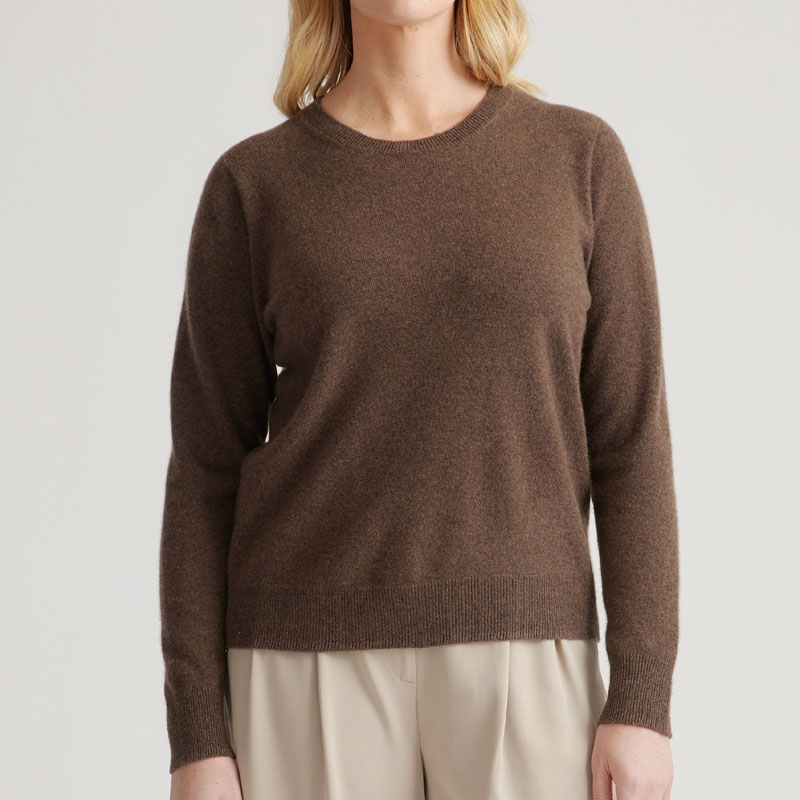 quince brown sweater