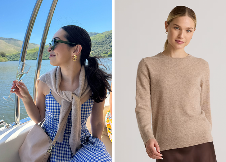 quince cashmere guide crewneck