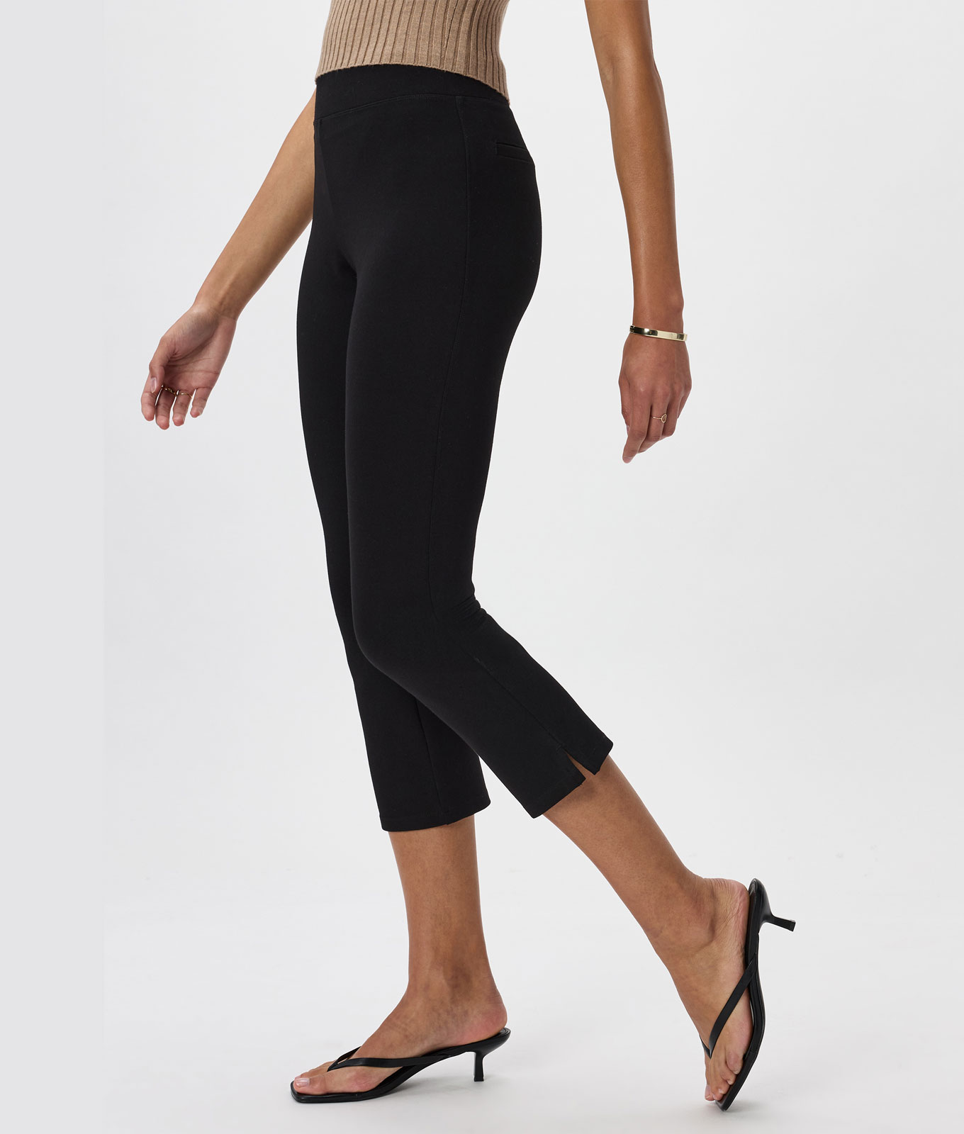 quince ponte pant story