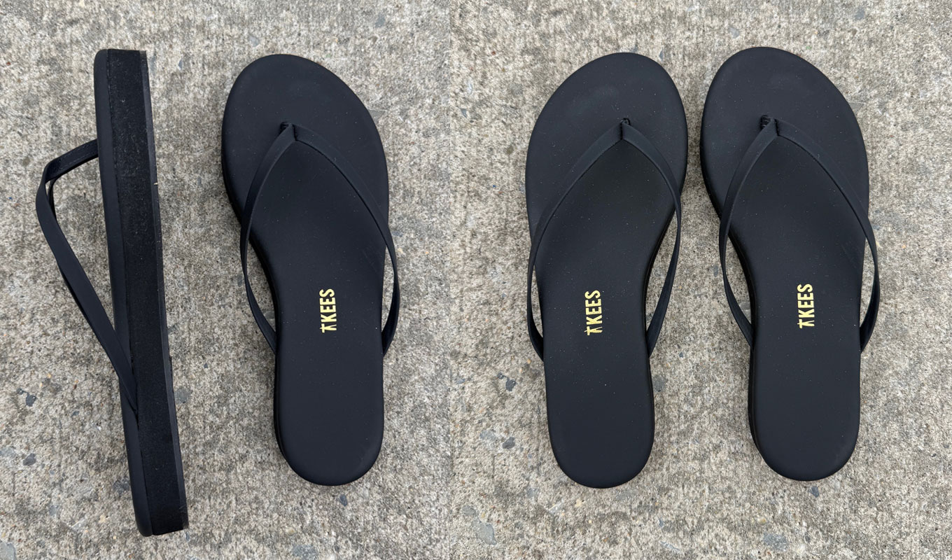 tkees black lily platform flip flops