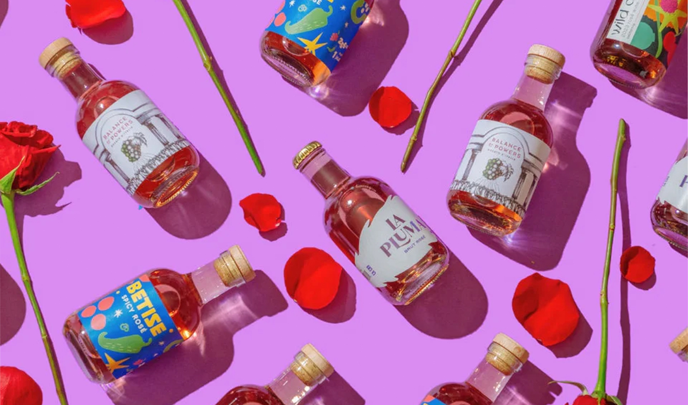 valentine's day gifts for her: in good taste a dozen rosés