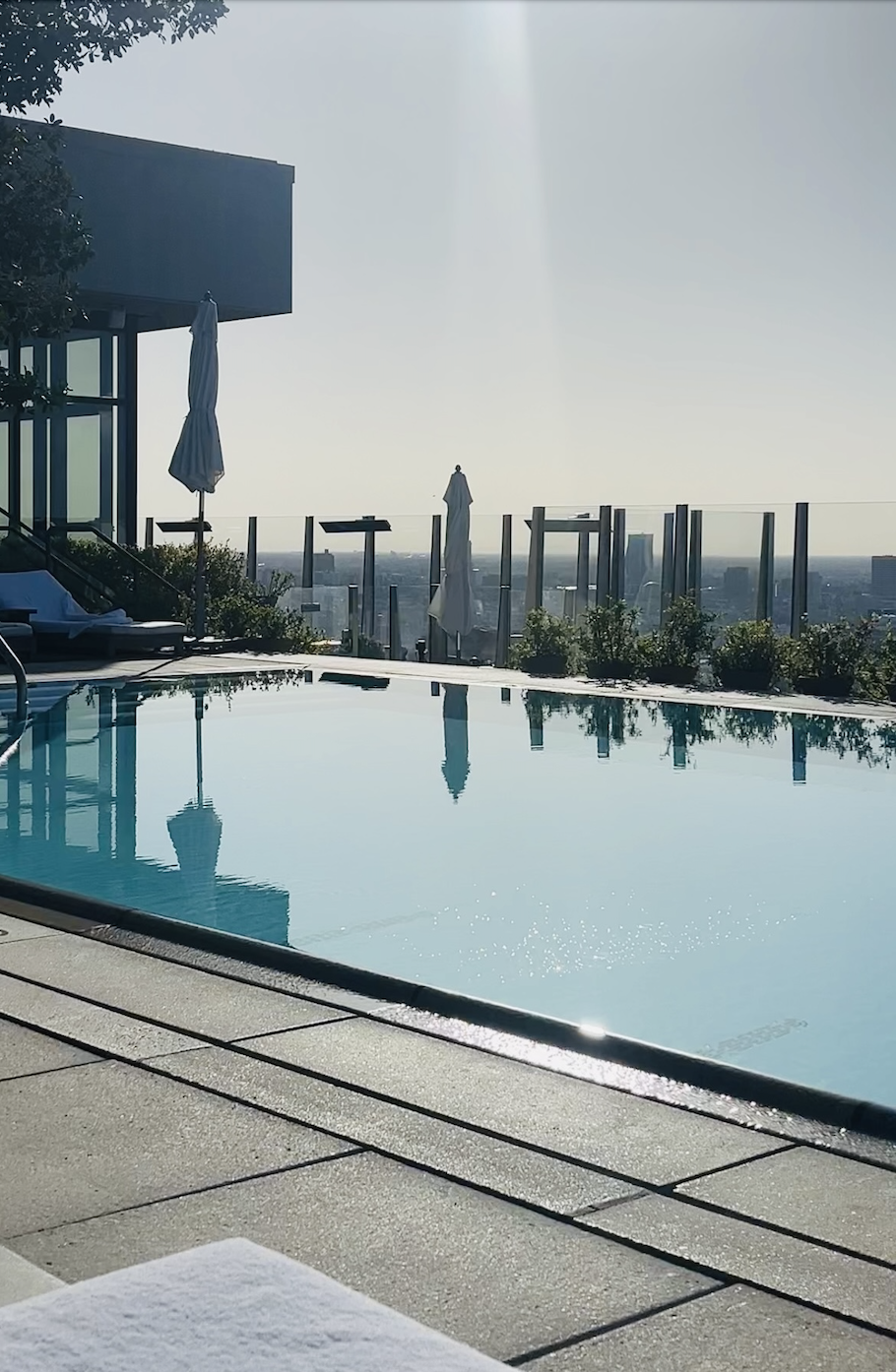 west hollywood edition hotel rooftop