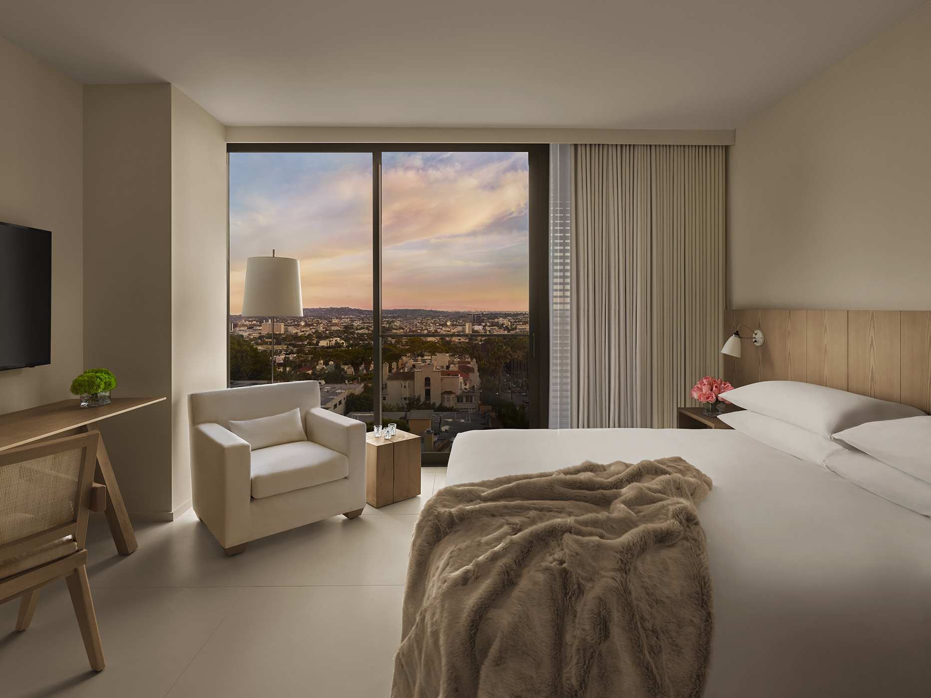 west hollywood edition hotel room
