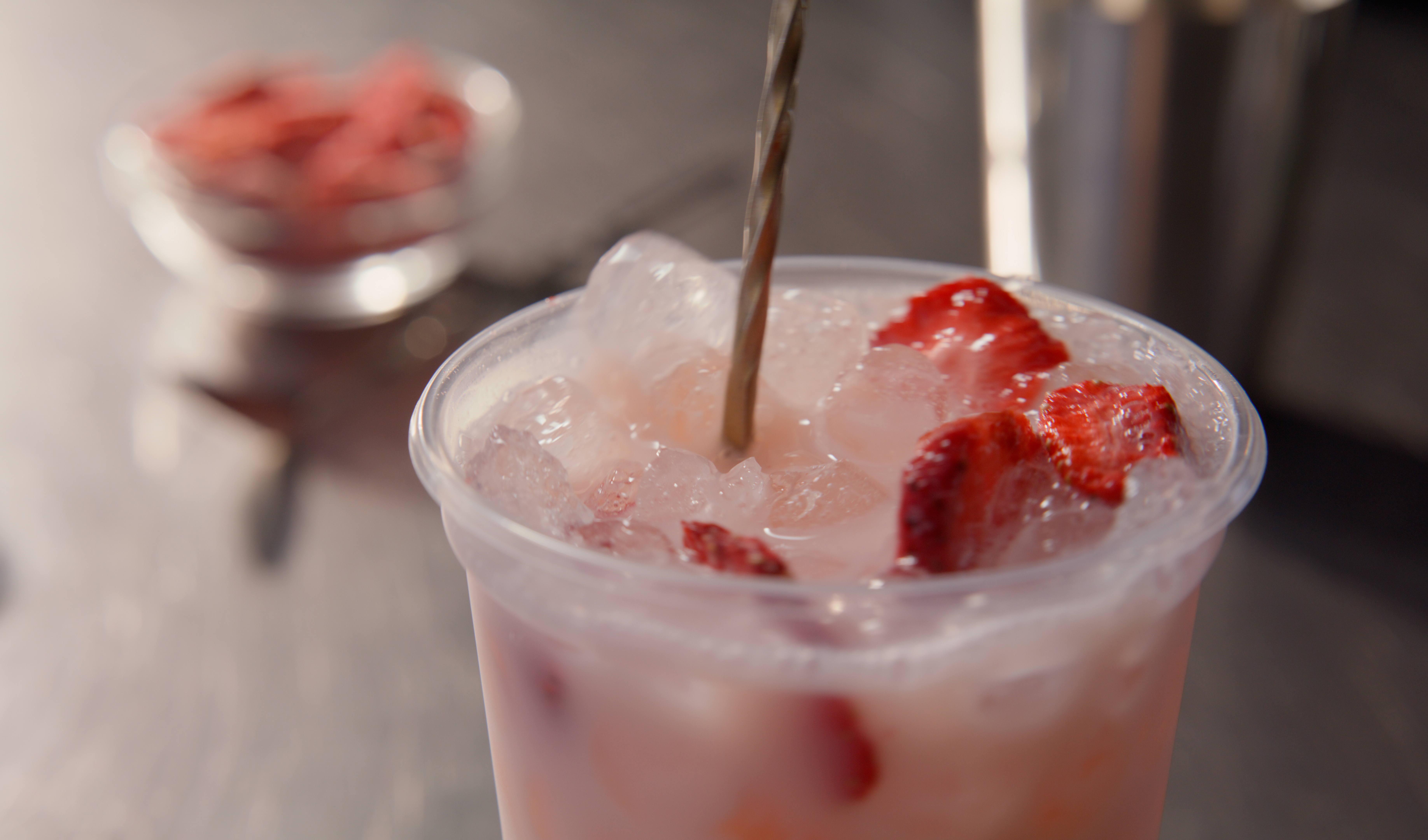 11. Strawberry Horchata Refresca