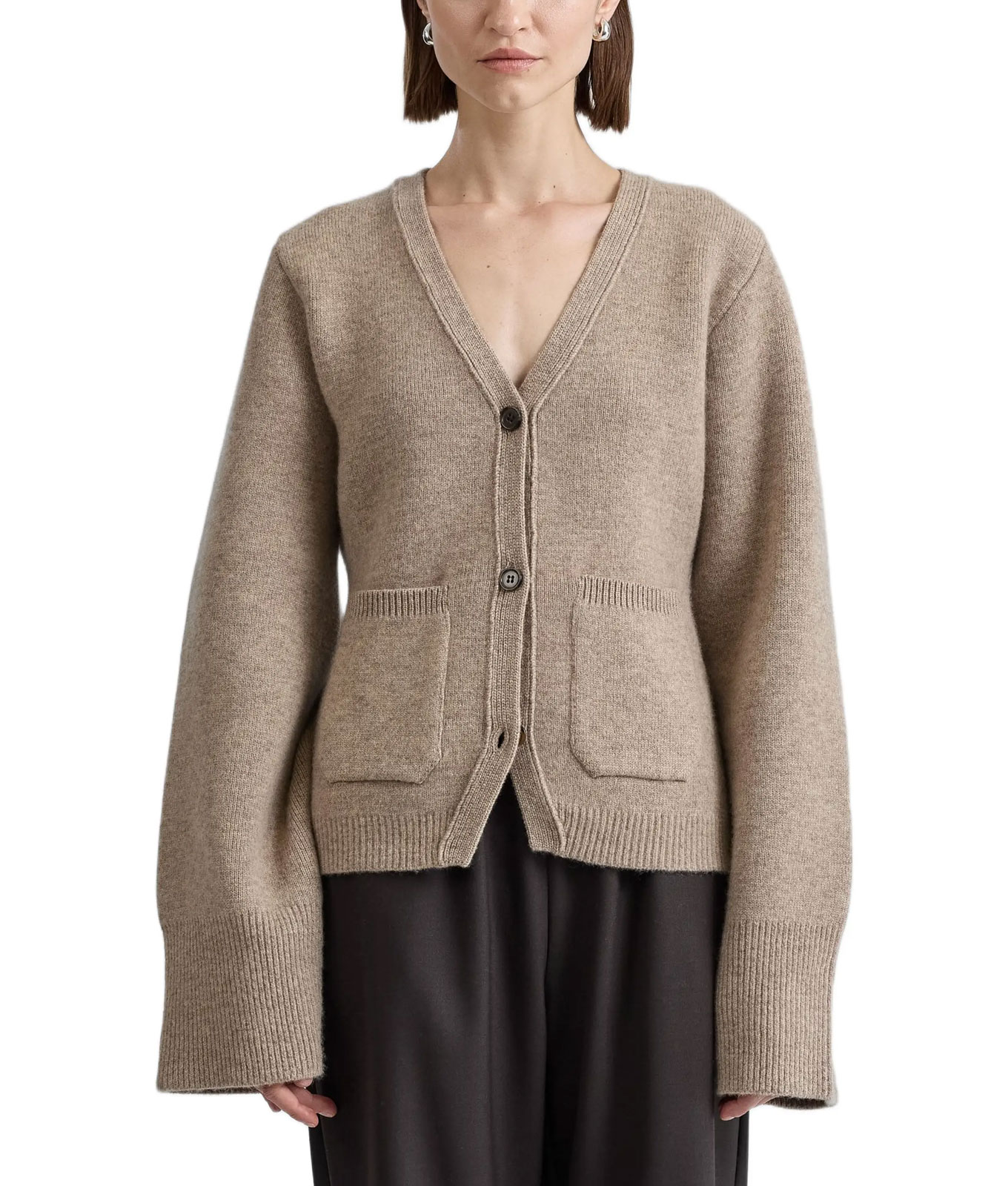New Yorker Moving to LA Shopping List: Almina Concept beige wool cardigan