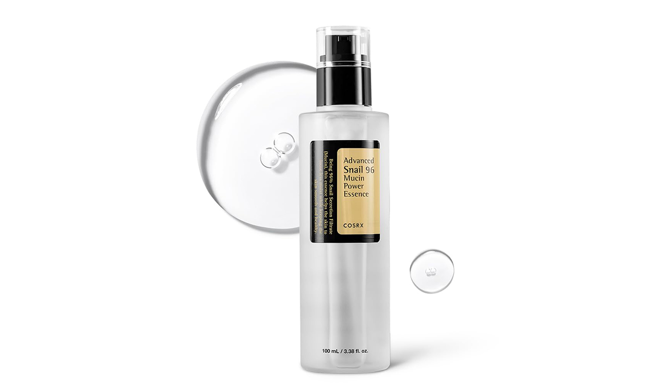 The Cosrx Snail Mucin Power Essence Serum.