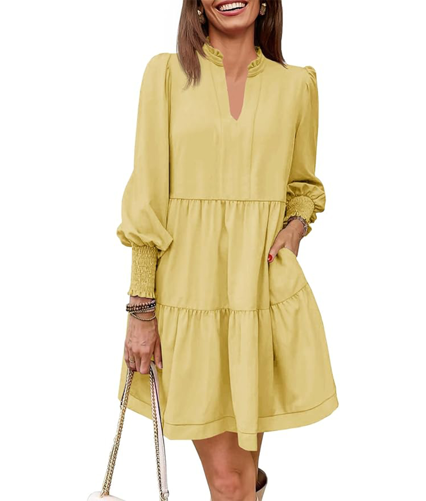 The Imily Bela Ruffle Tiered Dress.
