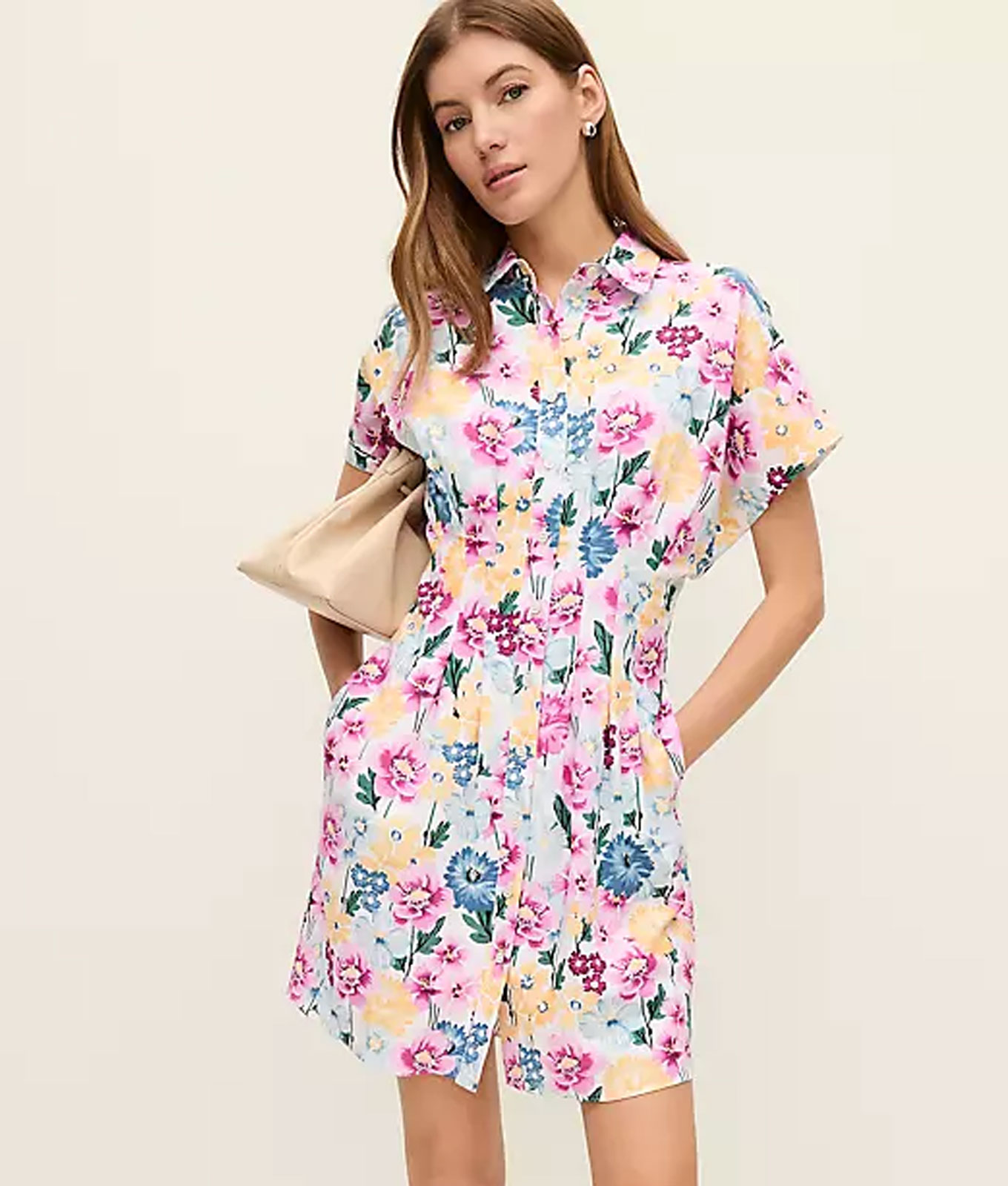 floral-shirtdress.