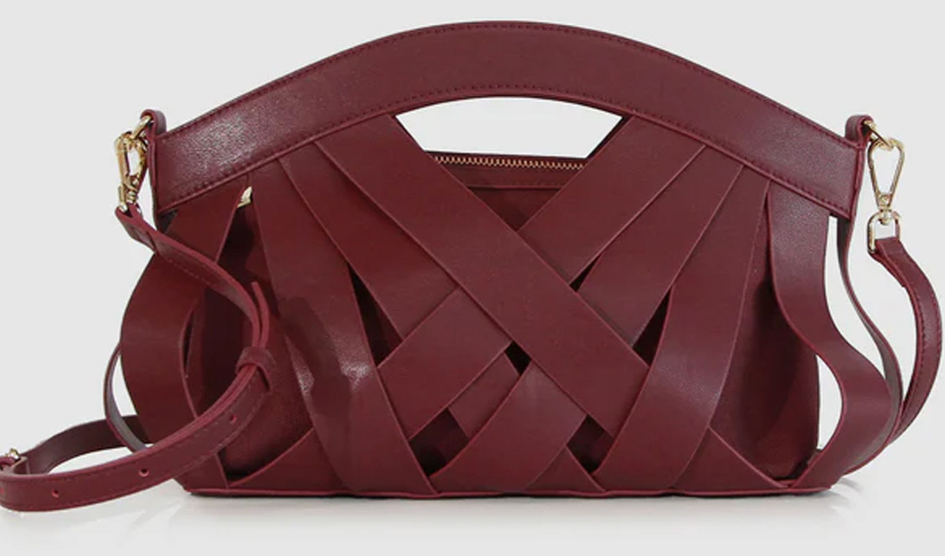 Ulla Johnson Charlotte Bag Alternatives: Belle & Bloom burgundy One More Night Crossbody Bag