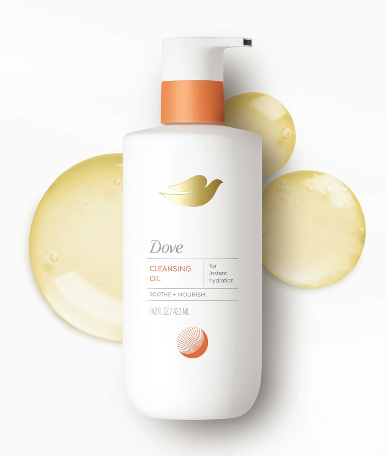 dove cleansing body oil