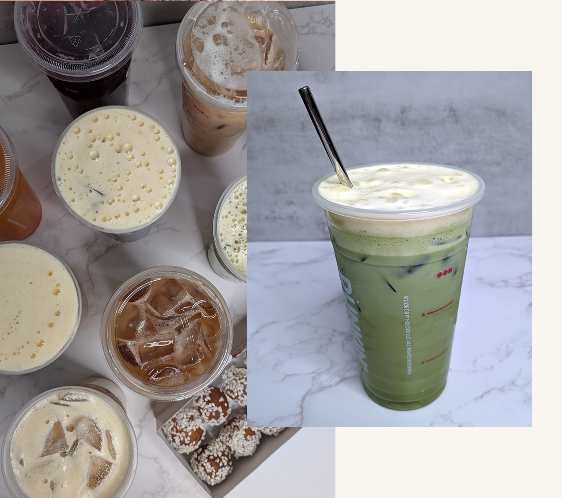 dunkin spring menu taste test