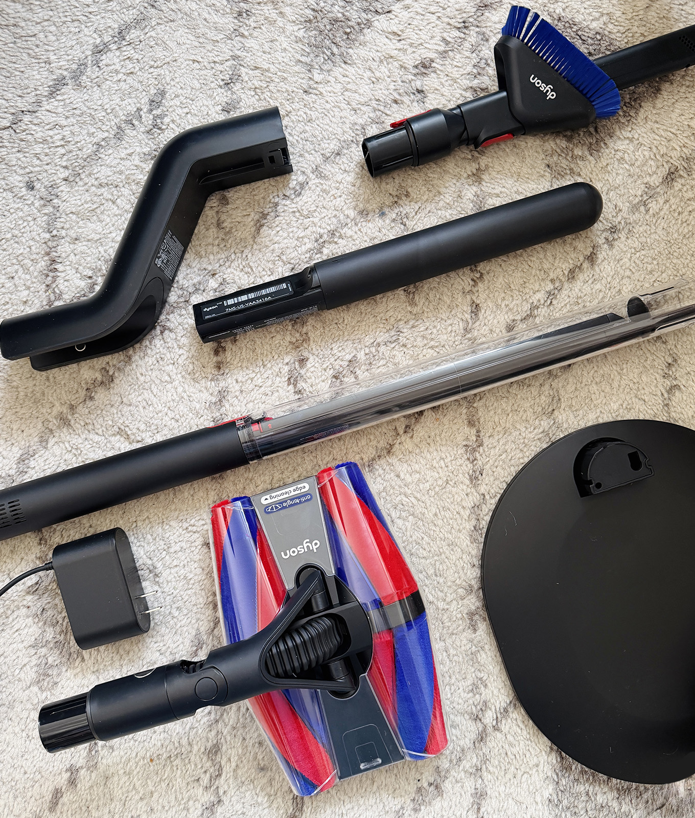 dyson pencilvac setup