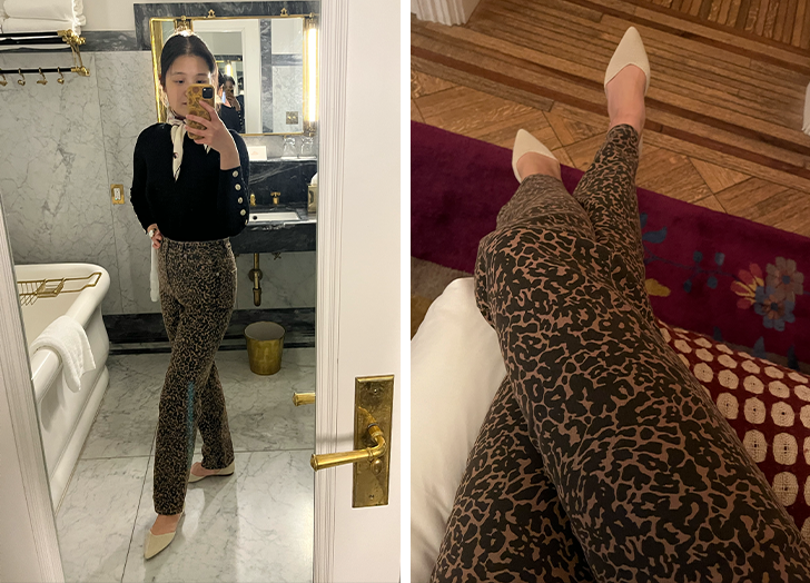 fabletics denim launch: high rise straight leg