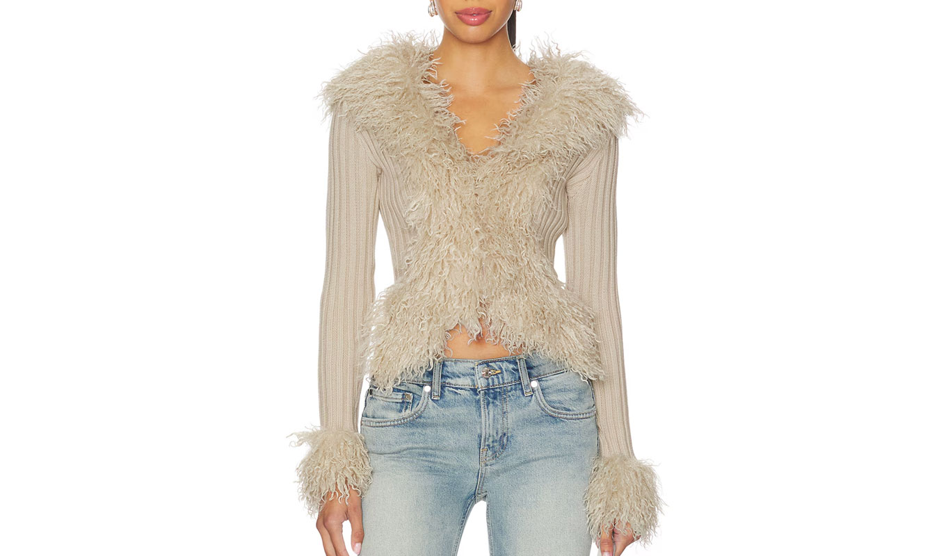 Eccentric Aunt Spring 2026: I.AM.GIA. Cressida Faux Fur Sweater