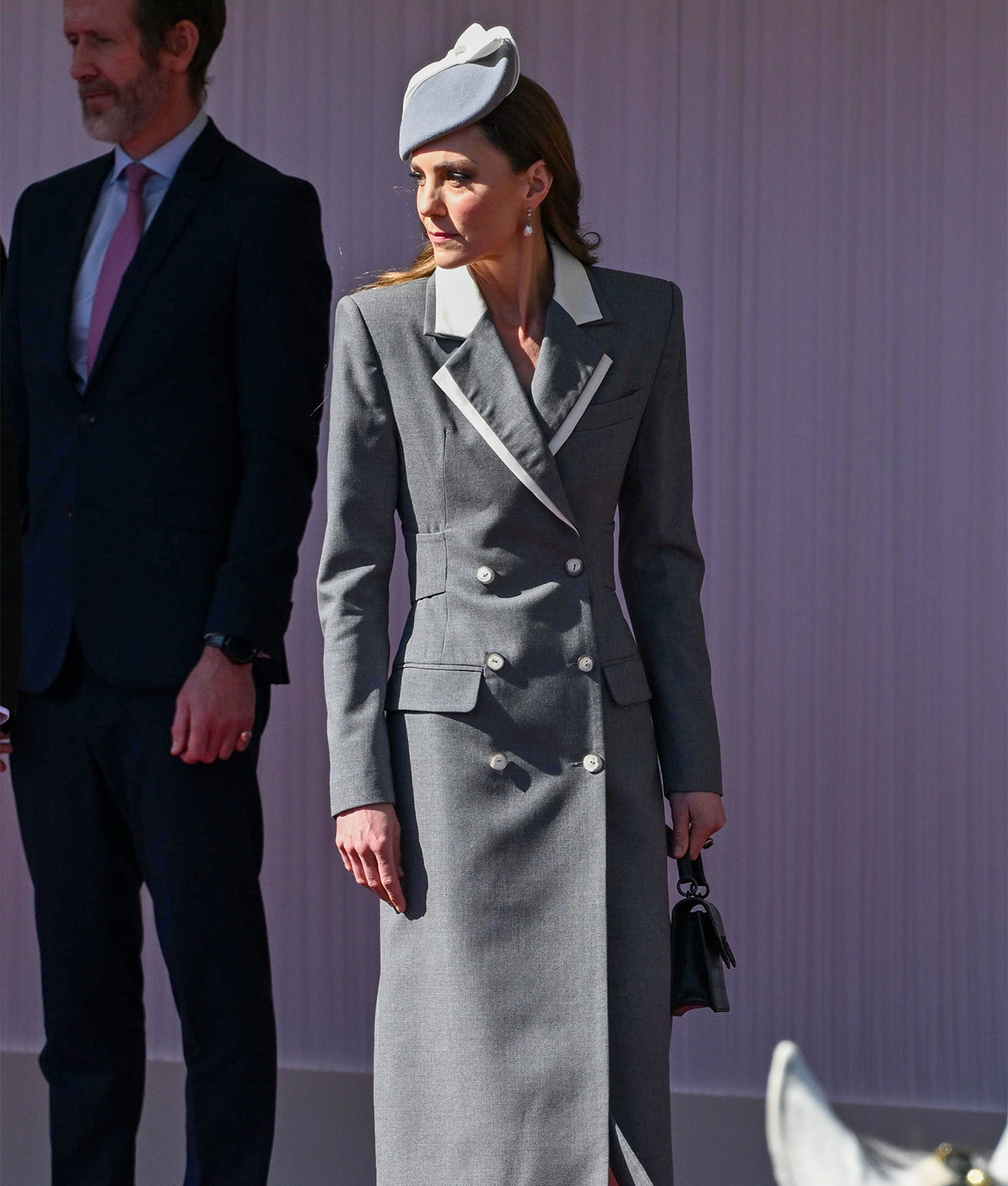 kate middleton monochrome outfit nigeria state visit