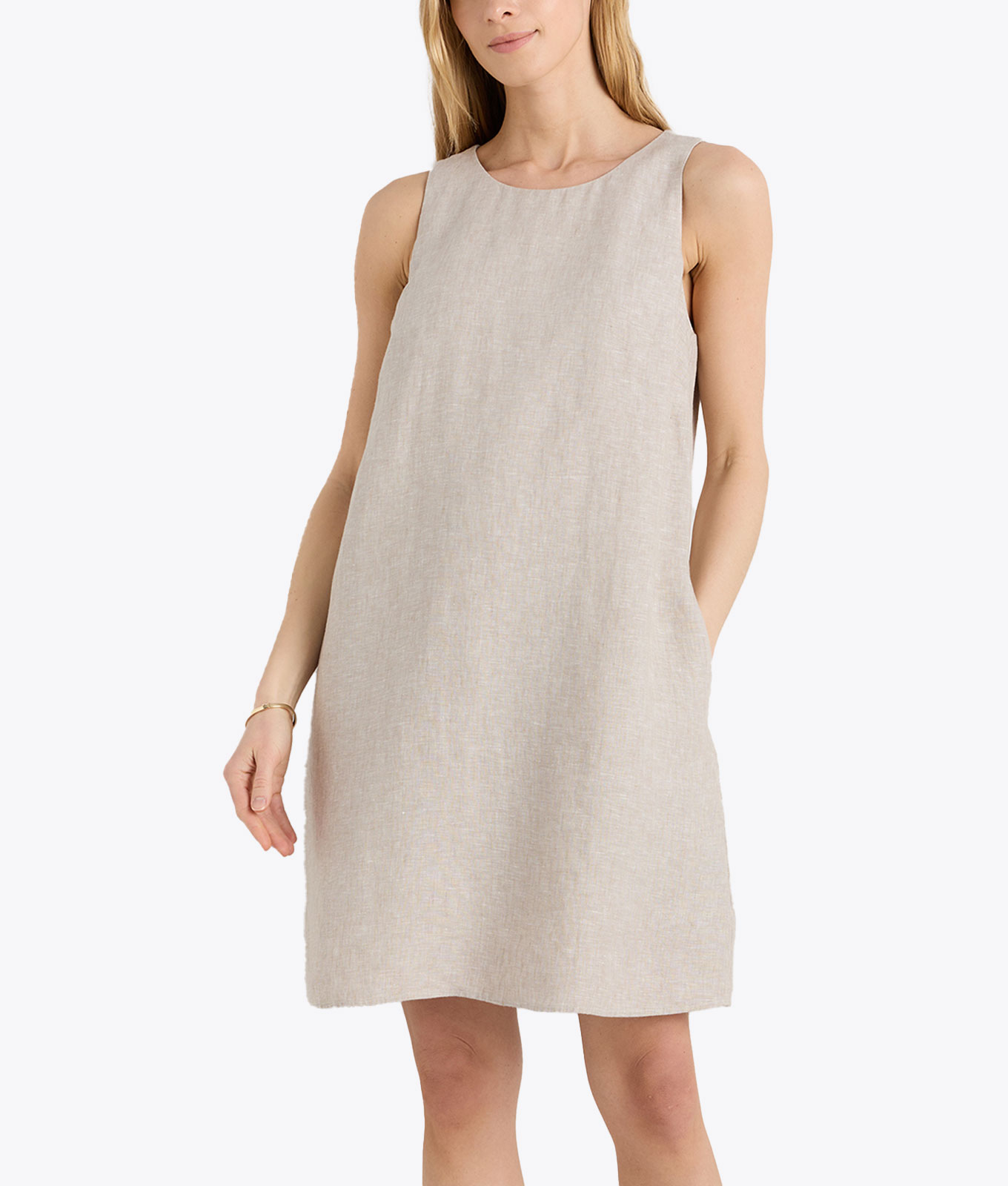 linen tank dress