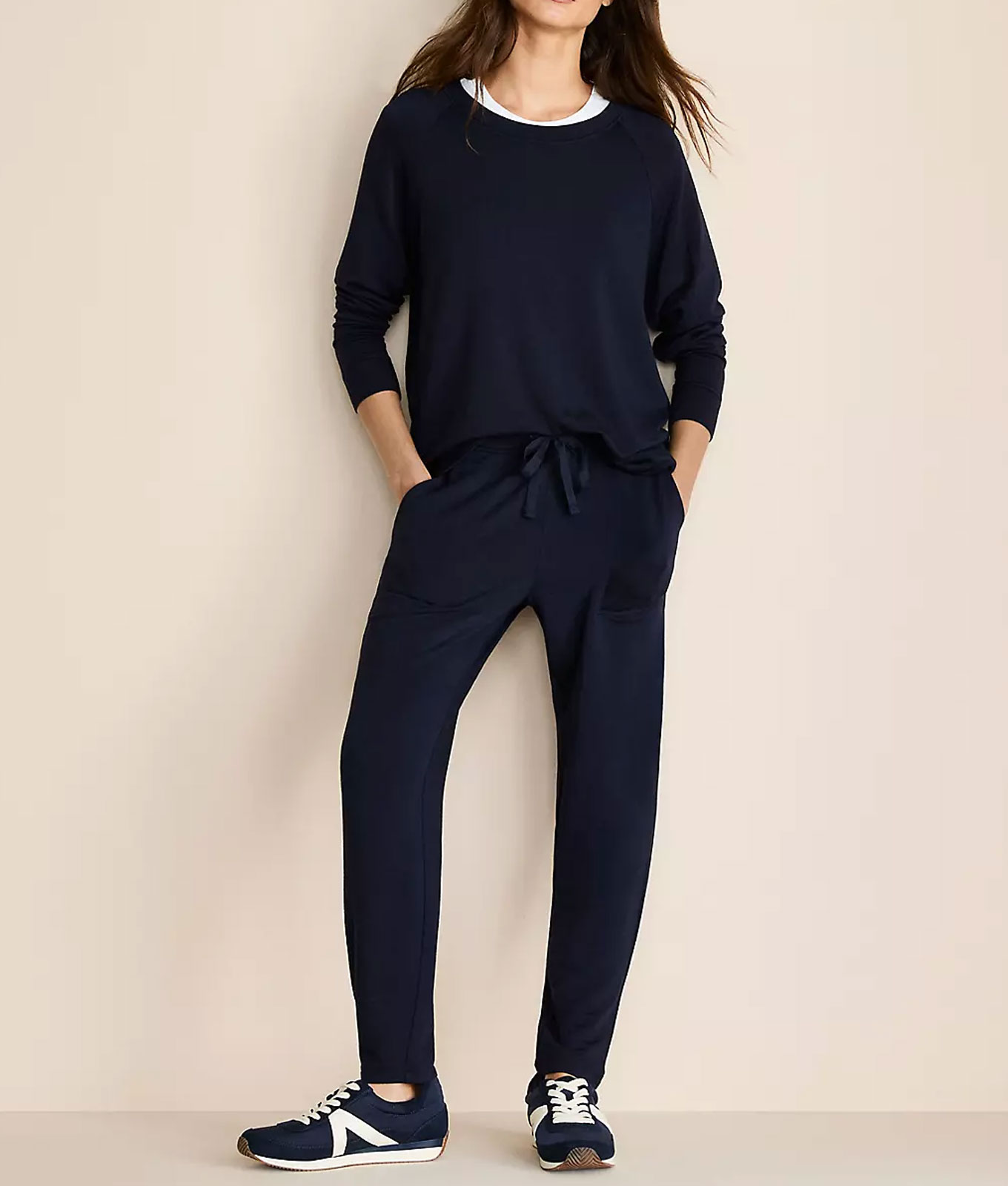 Petite Lounge Sets: Lou & Grey Black Lounge Set