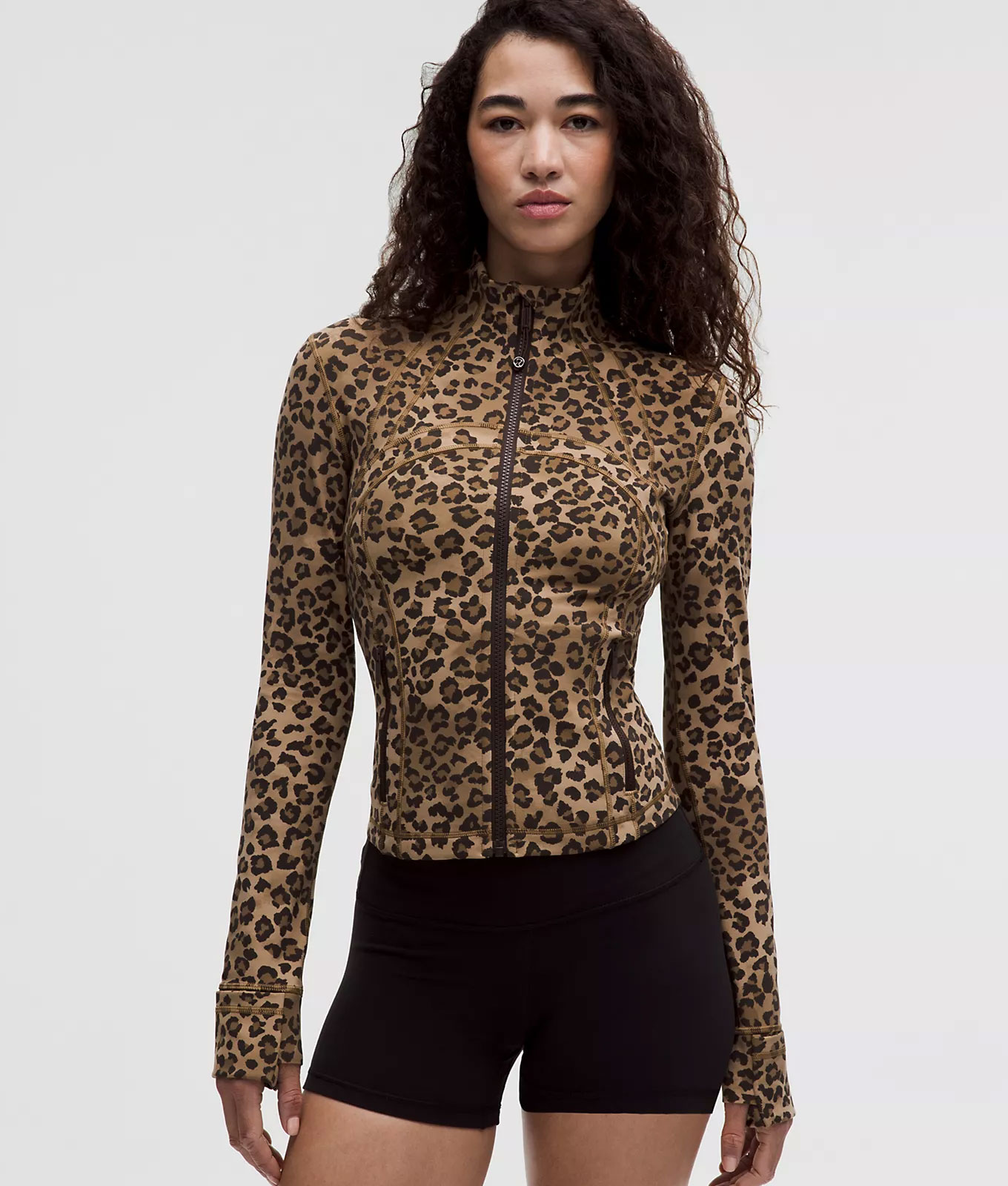 lululemon define jacket leopard