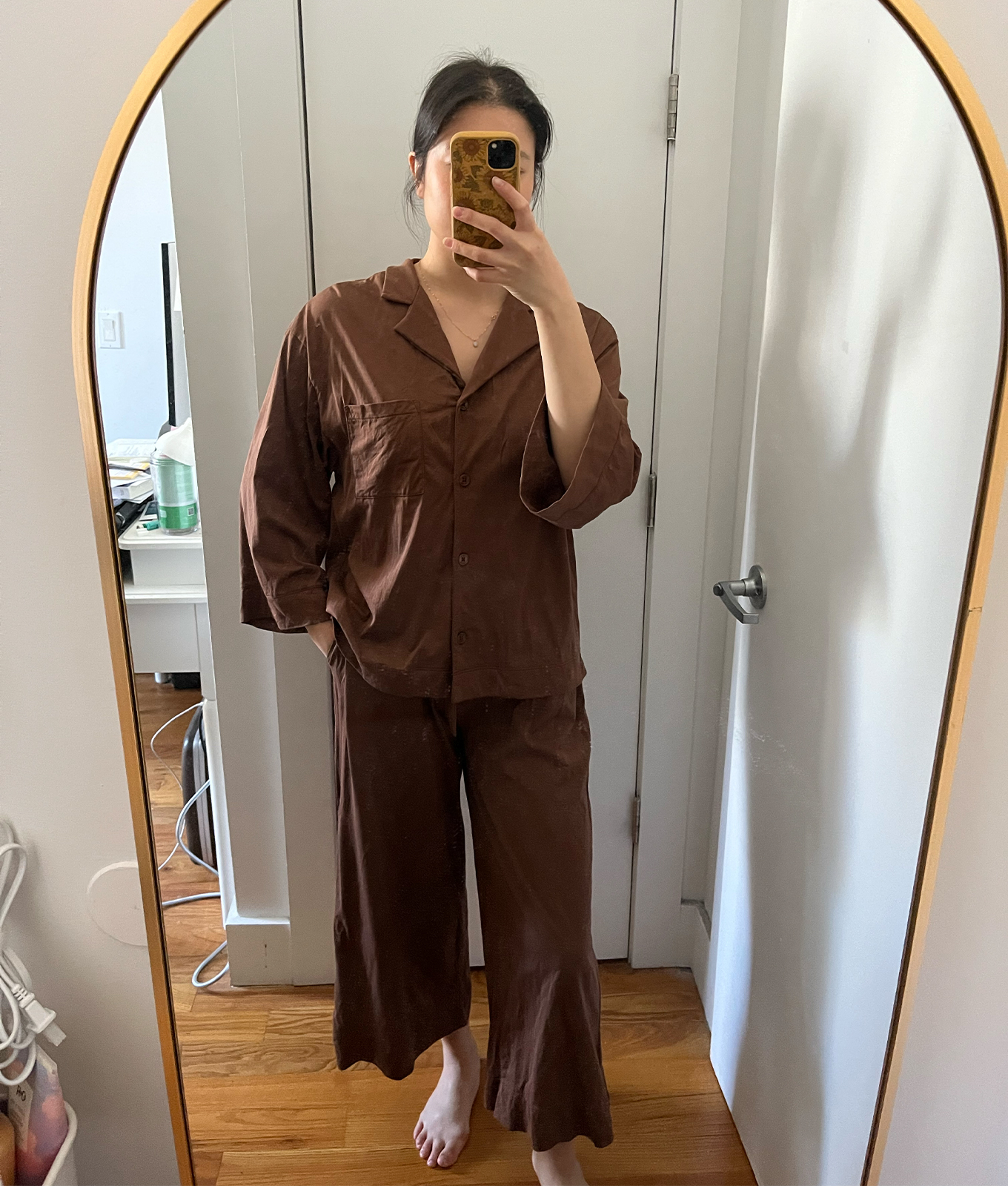 most comfortable pajama sets: petite plume olivia