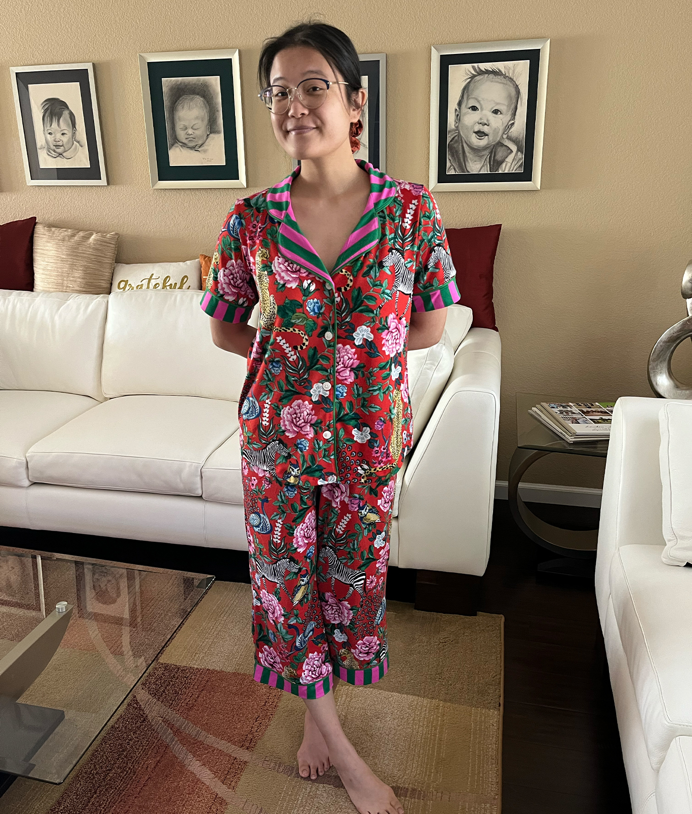 most comfortable pajama sets: room service sienna