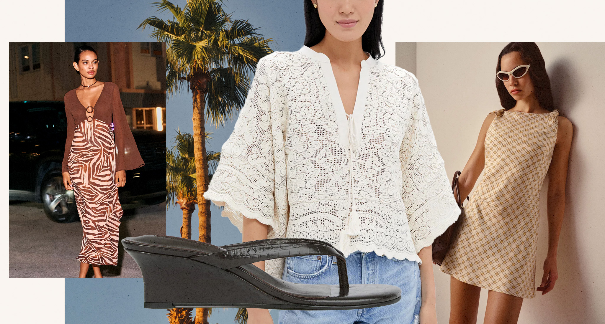 New Yorker Moving to LA Fashion Collage