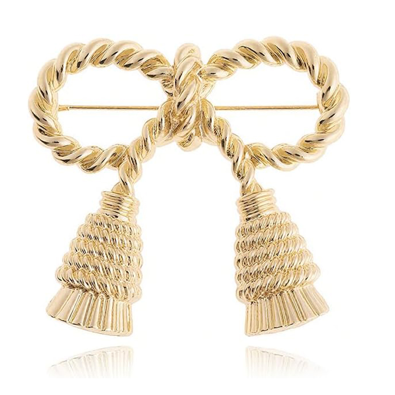 princess anne brooch agu meeting MALOYANVE Ribbon Bow Brooch