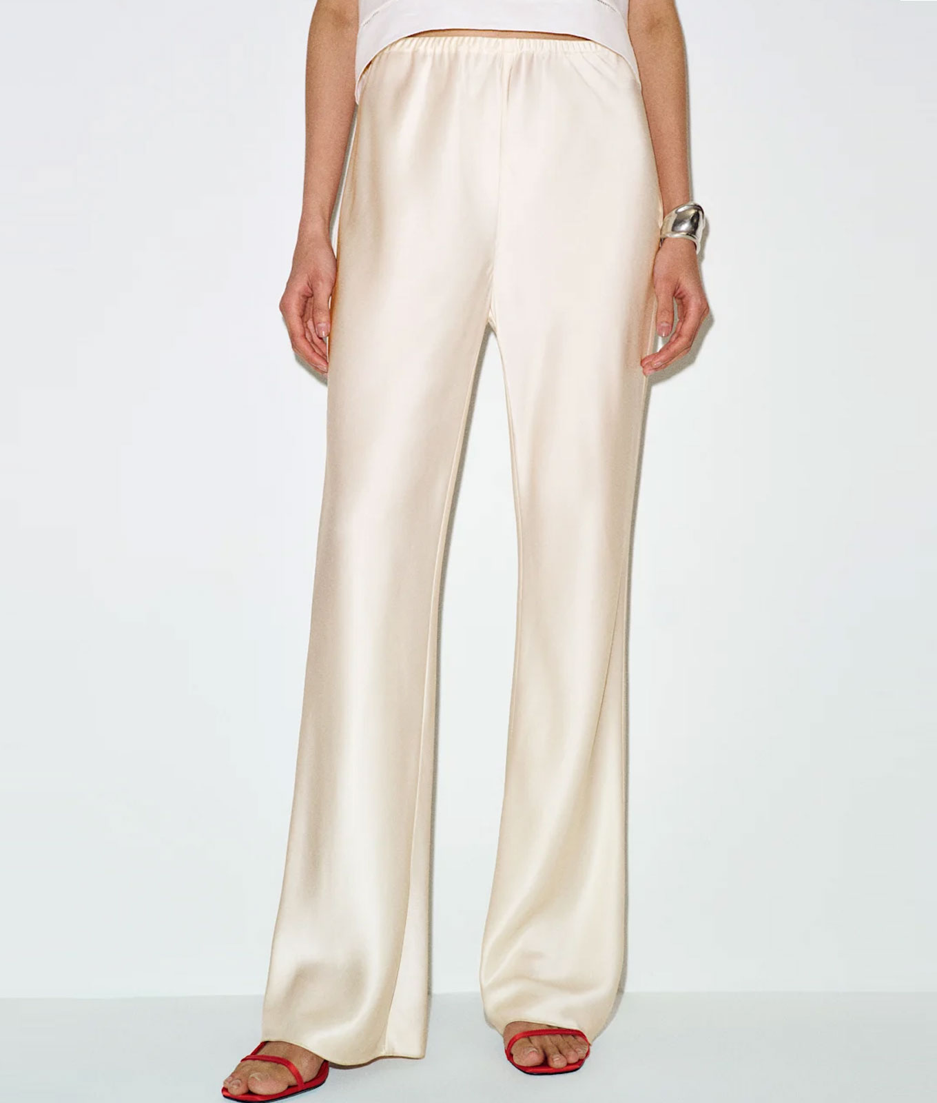 New Yorker Moving to LA Shopping List: Reformation white satin pants