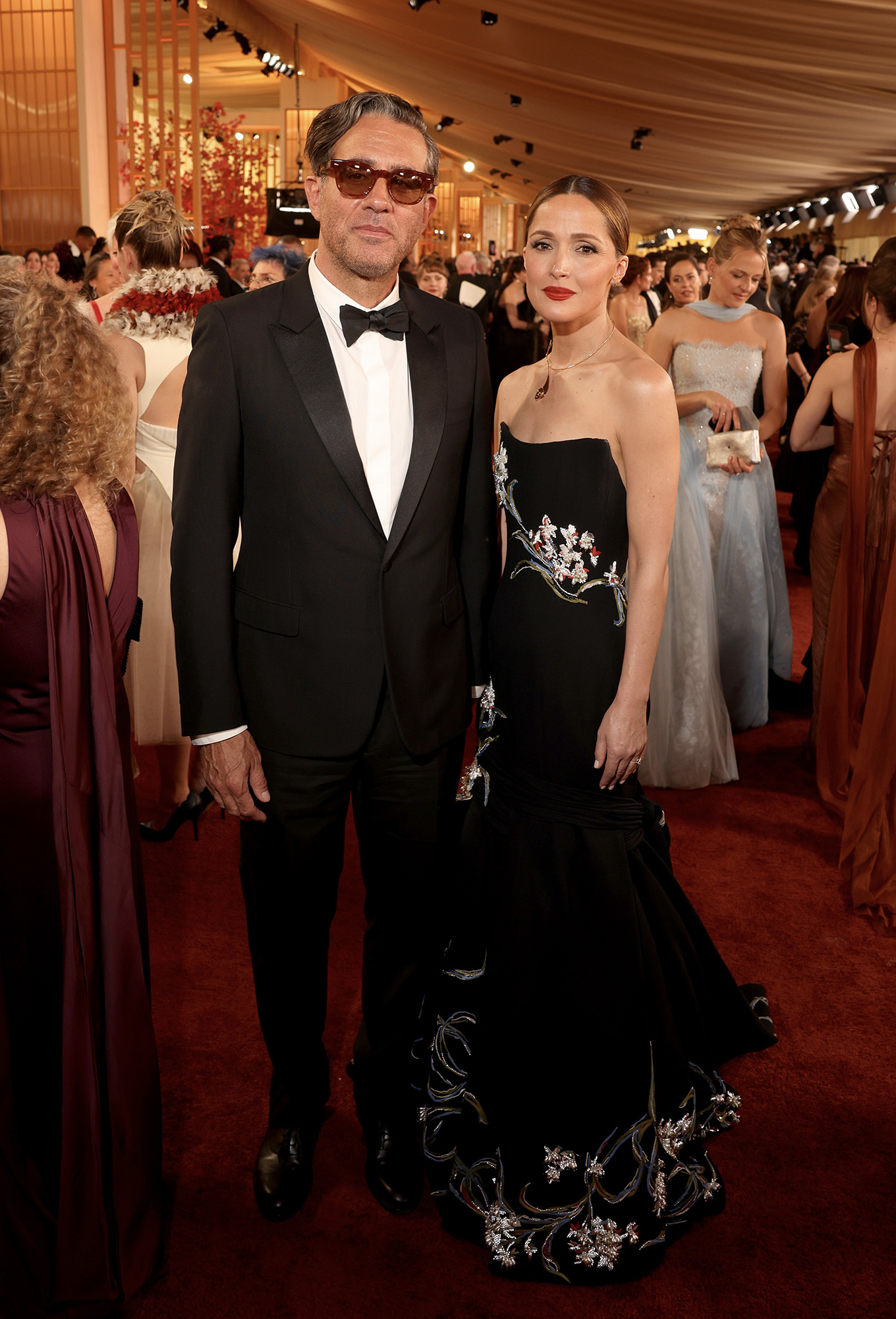 rose byrne red carpet oscars